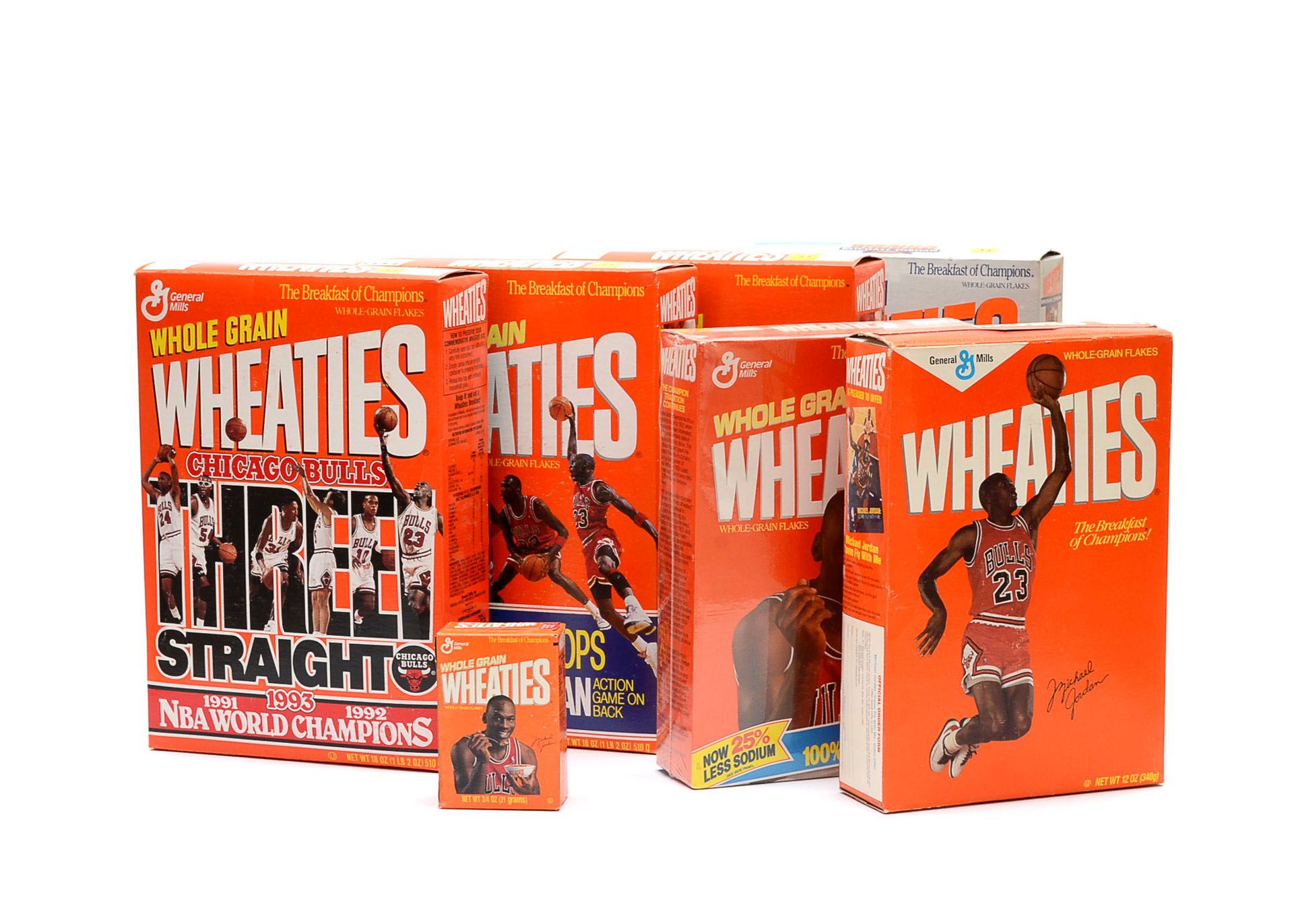 Michael Jordan Wheaties Collector's Edition Cereal Boxes EBTH