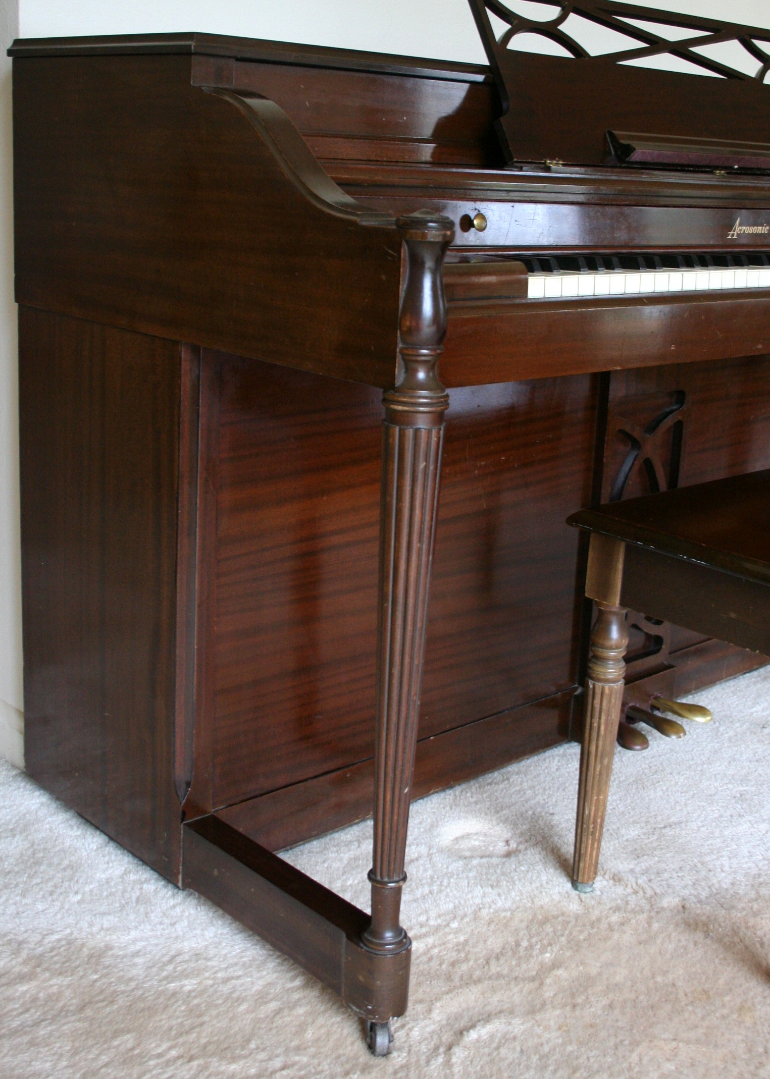 Vintage Baldwin Acrosonic Upright Piano EBTH