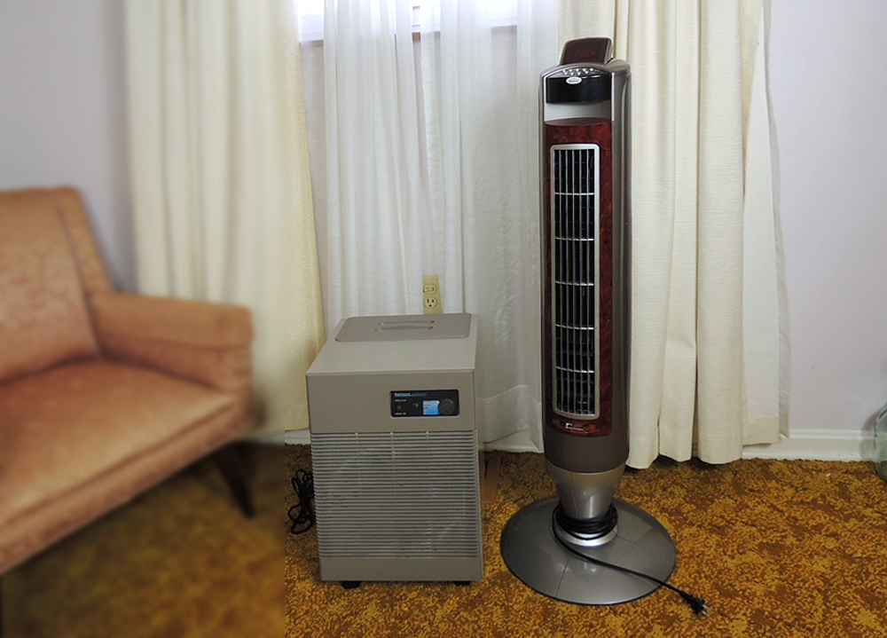 Kenmore Air Purifier and Wexford Tower Fan EBTH