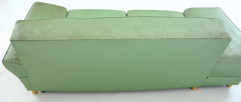 Green Vinyl Sofa | EBTH
