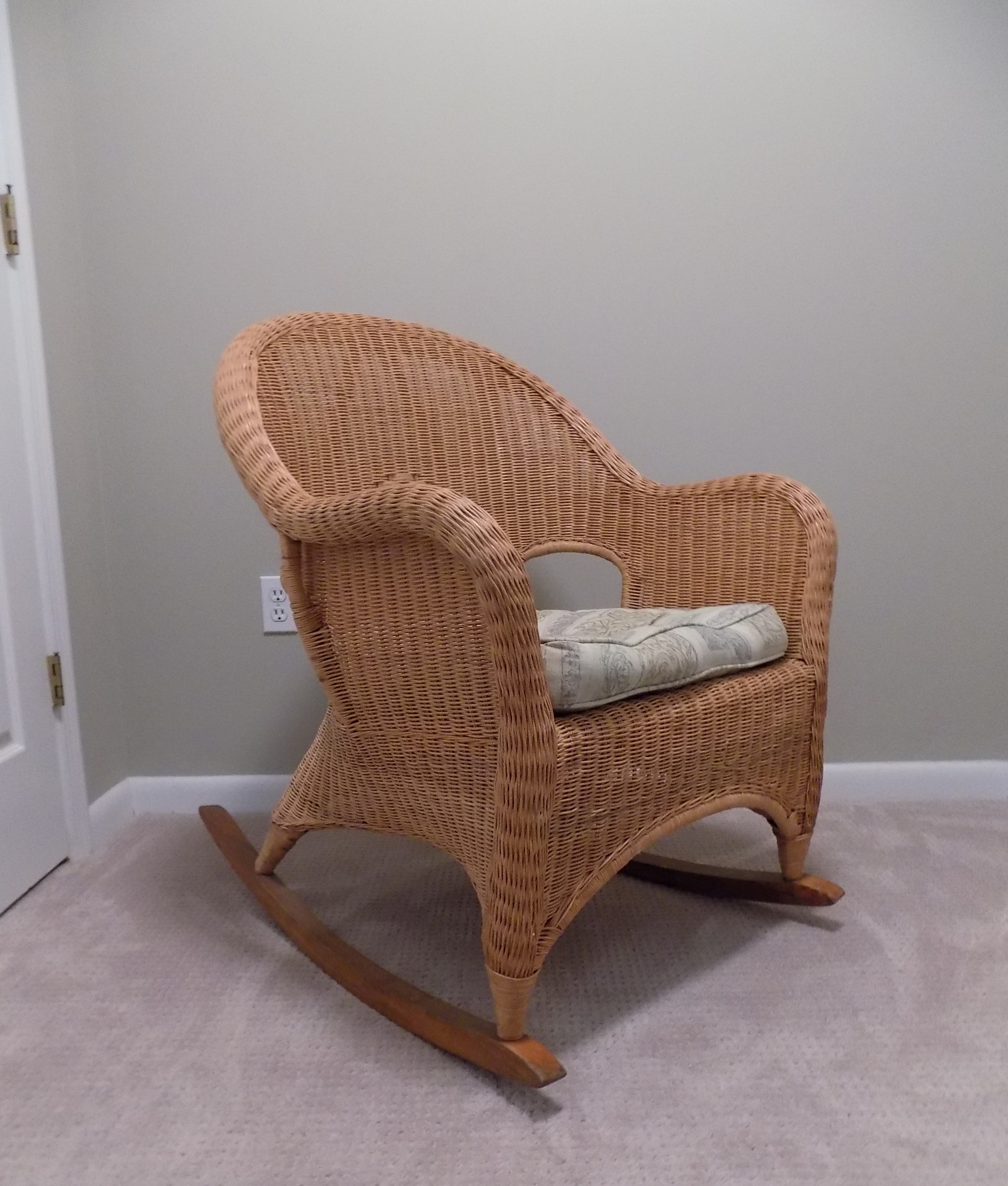 Pier One Imports Cushioned Rocking Chair EBTH