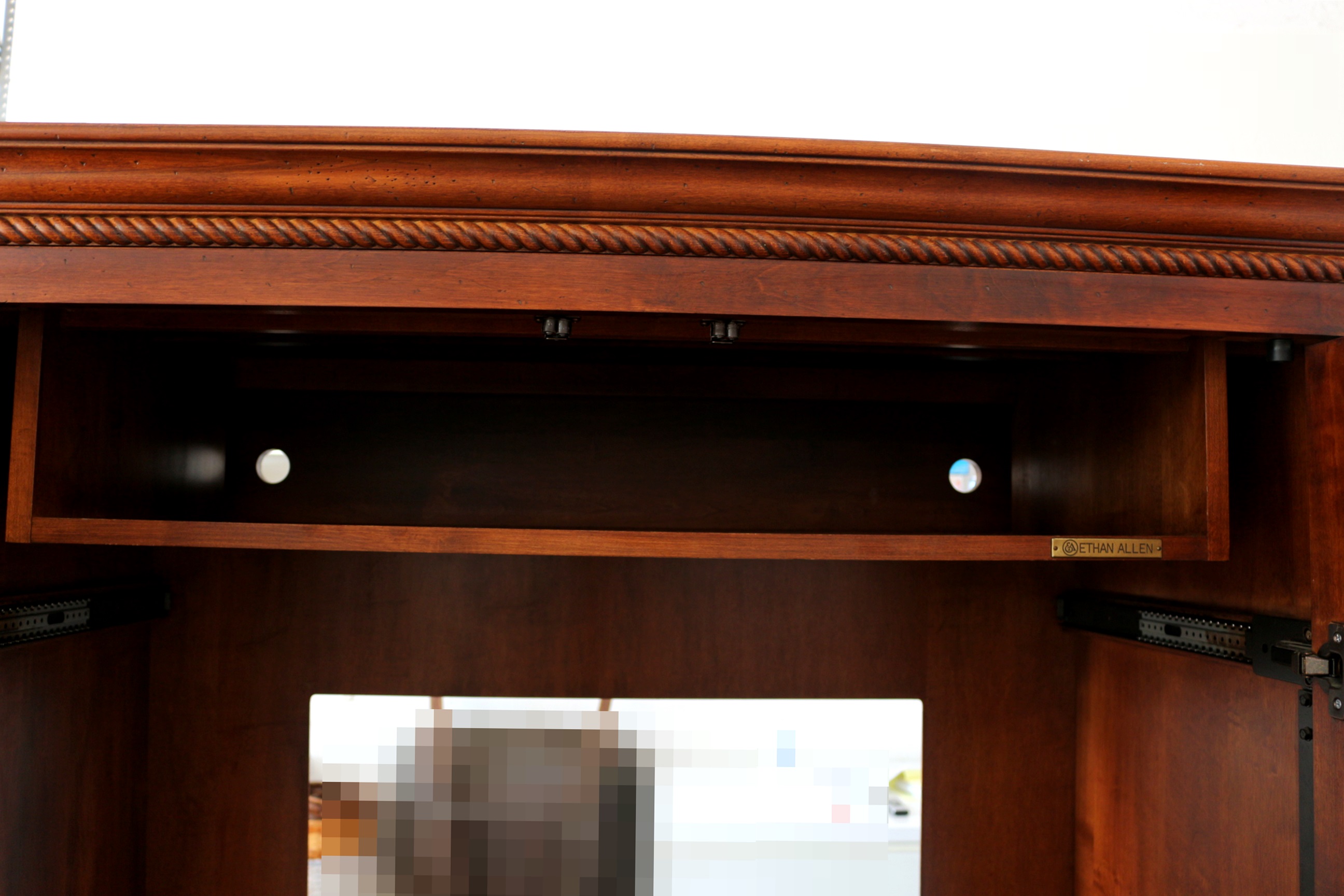 Vintage Ethan Allen Entertainment Center EBTH