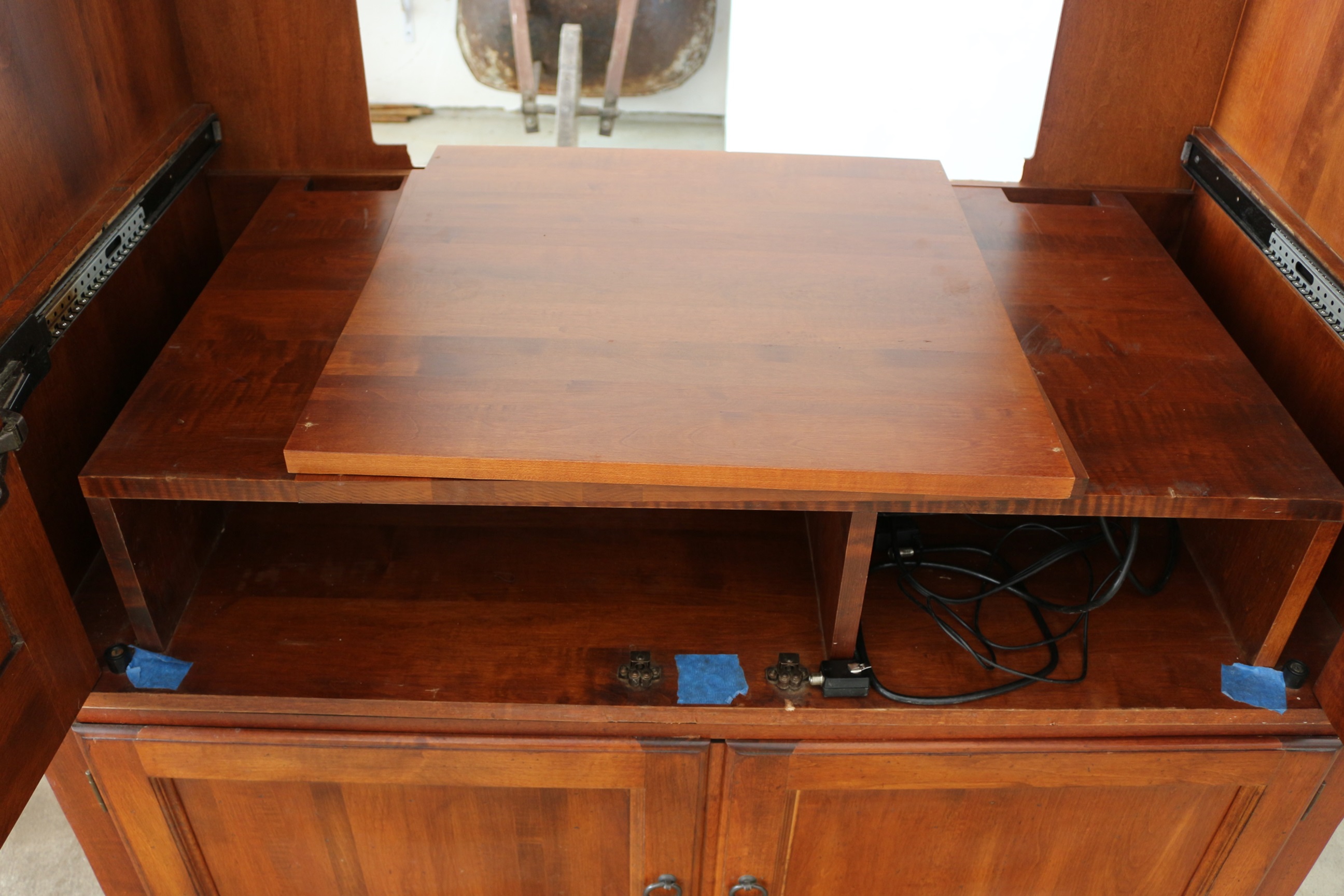 Vintage Ethan Allen Entertainment Center | EBTH