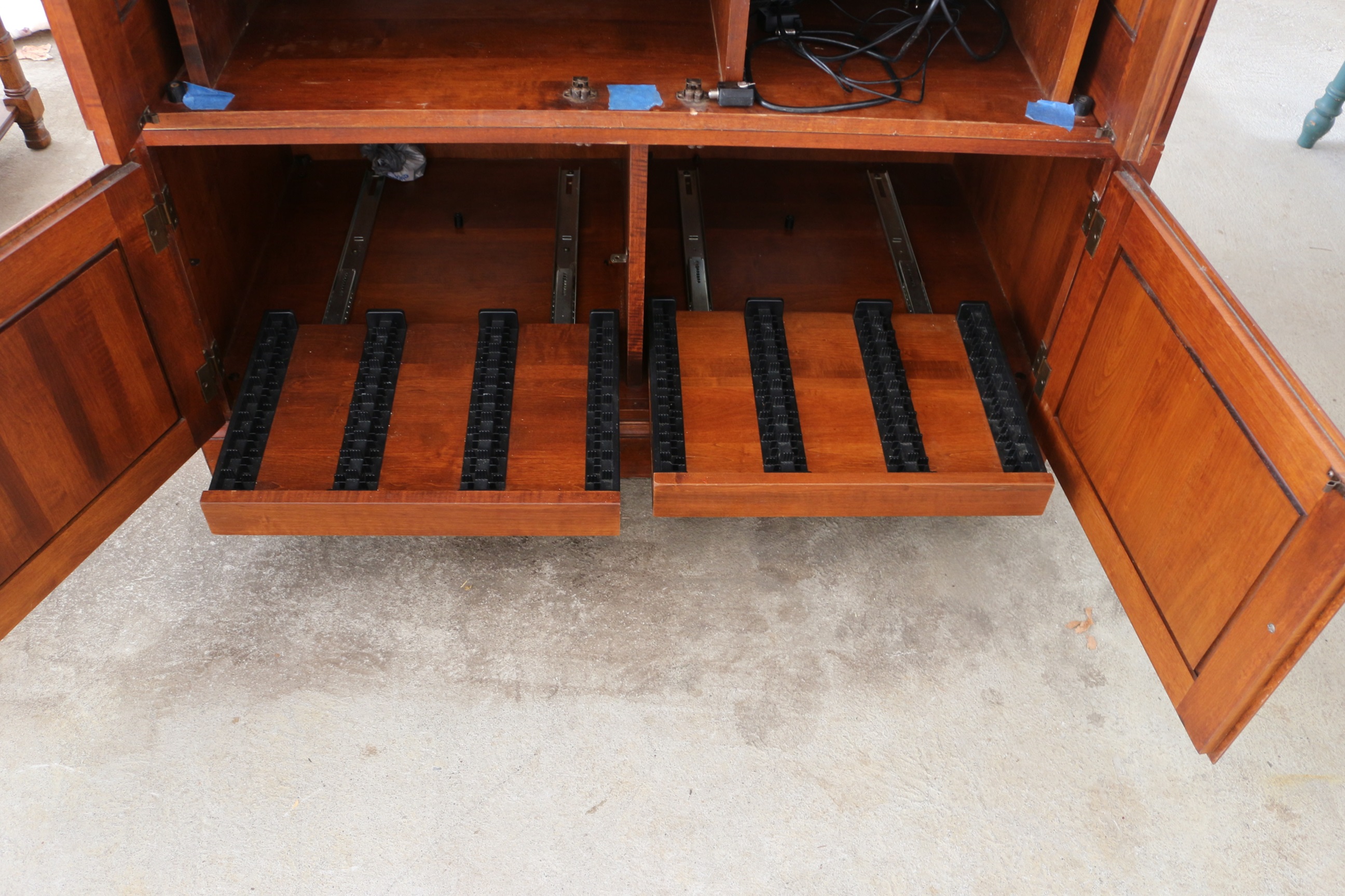 Vintage Ethan Allen Entertainment Center EBTH