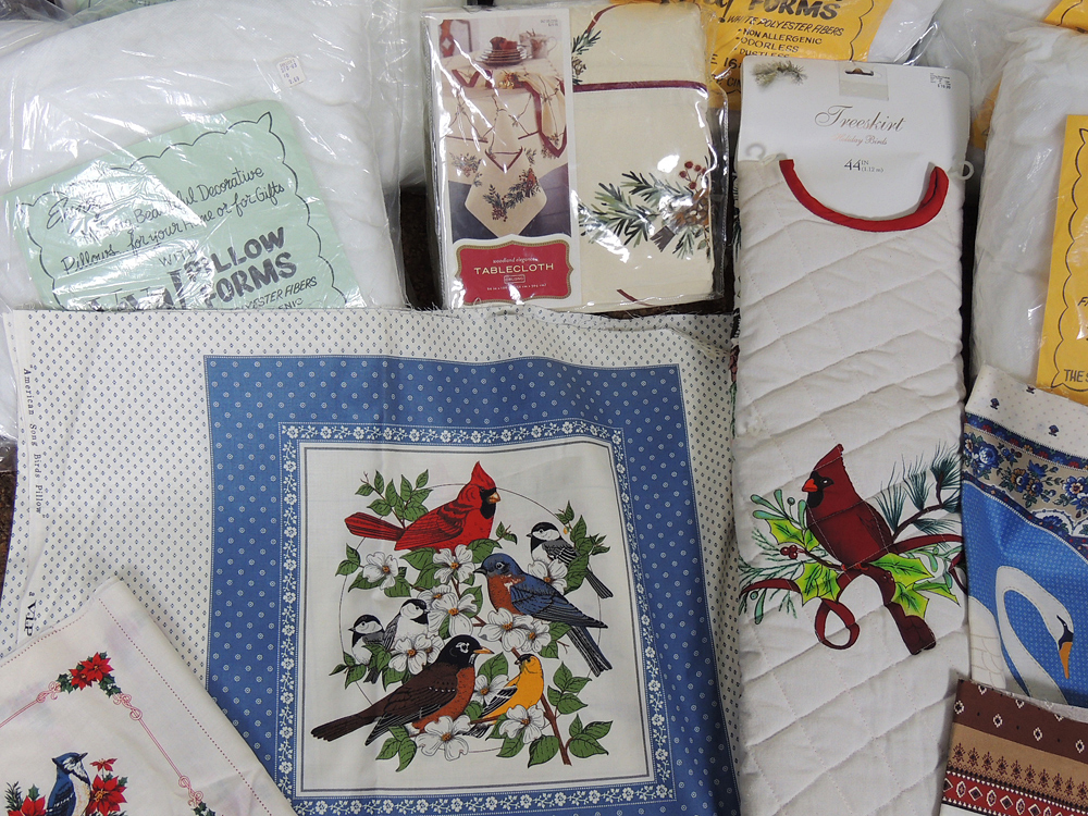 Bird Themed Pillow Sewing Kits and More EBTH