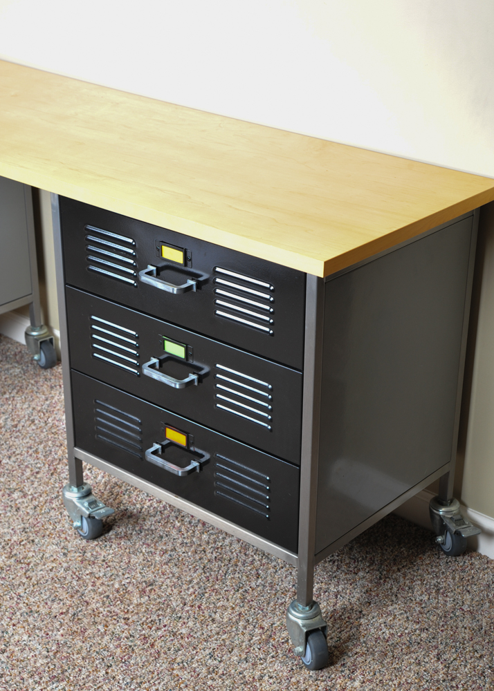 Pottery Barn Locker Style Desk EBTH