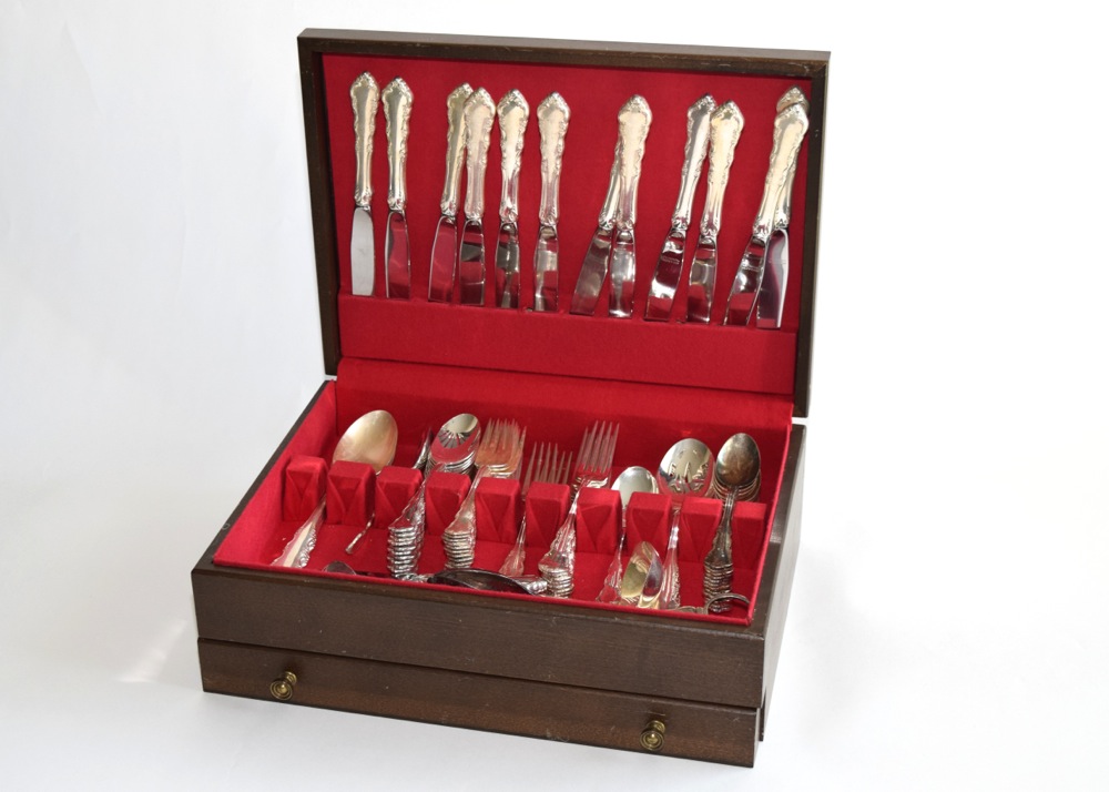 reed & barton dresden rose