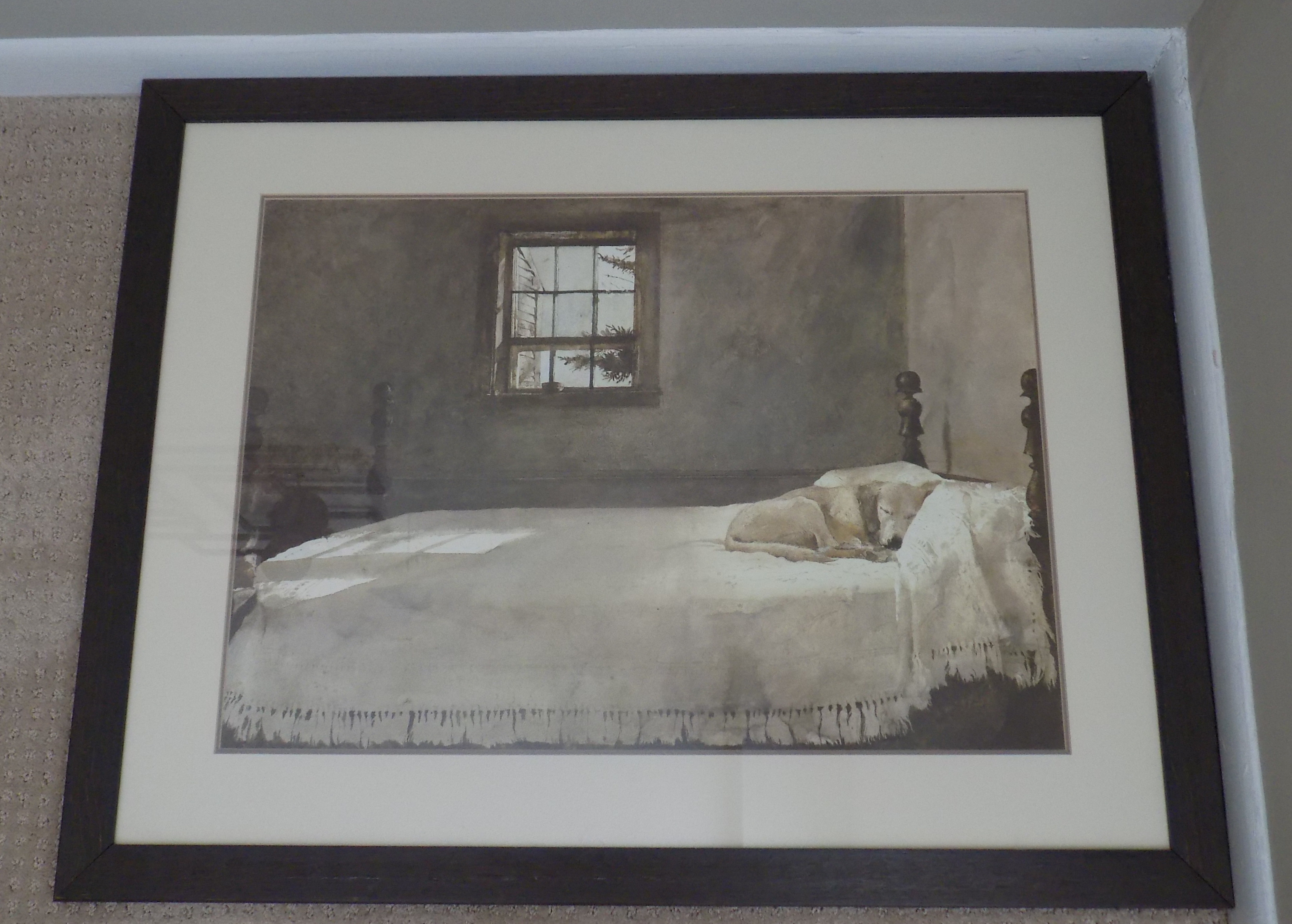 Andrew Wyeth Master Bedroom Framed Print EBTH   DSCN3397.JPG