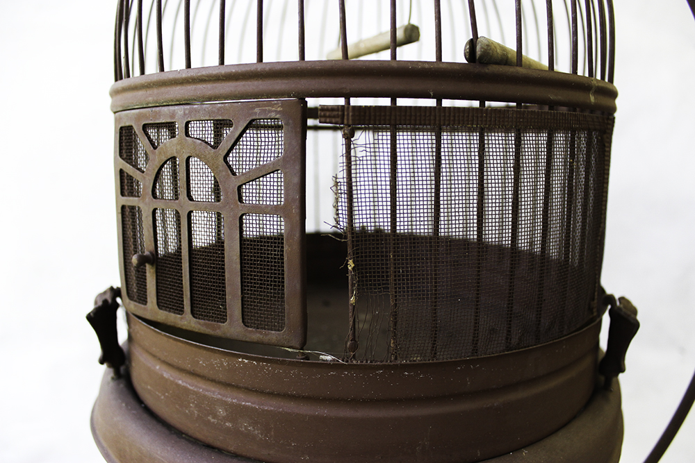Vintage Birdcage With Stand EBTH