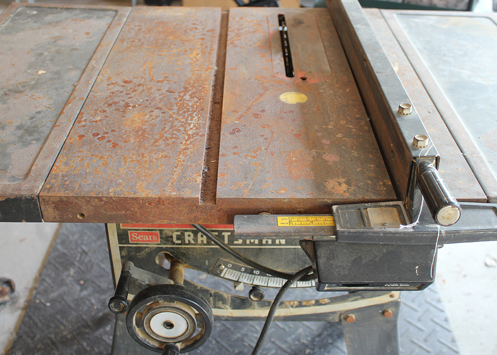 Sears Craftsman 12 Inch Motorized Table Saw EBTH