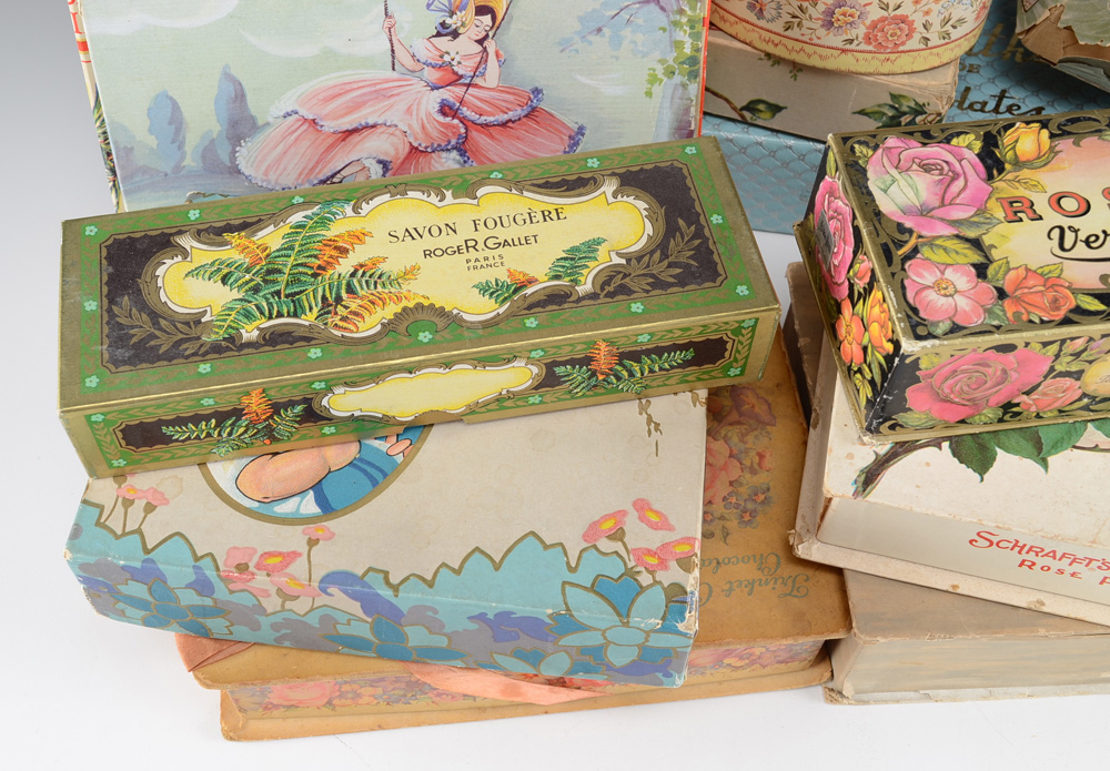 Assorted Empty Card Boxes EBTH