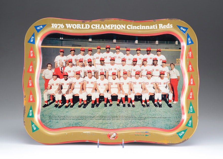 Cincinnati Reds Baseball 1976 Vintage Sports Memorabilia for sale