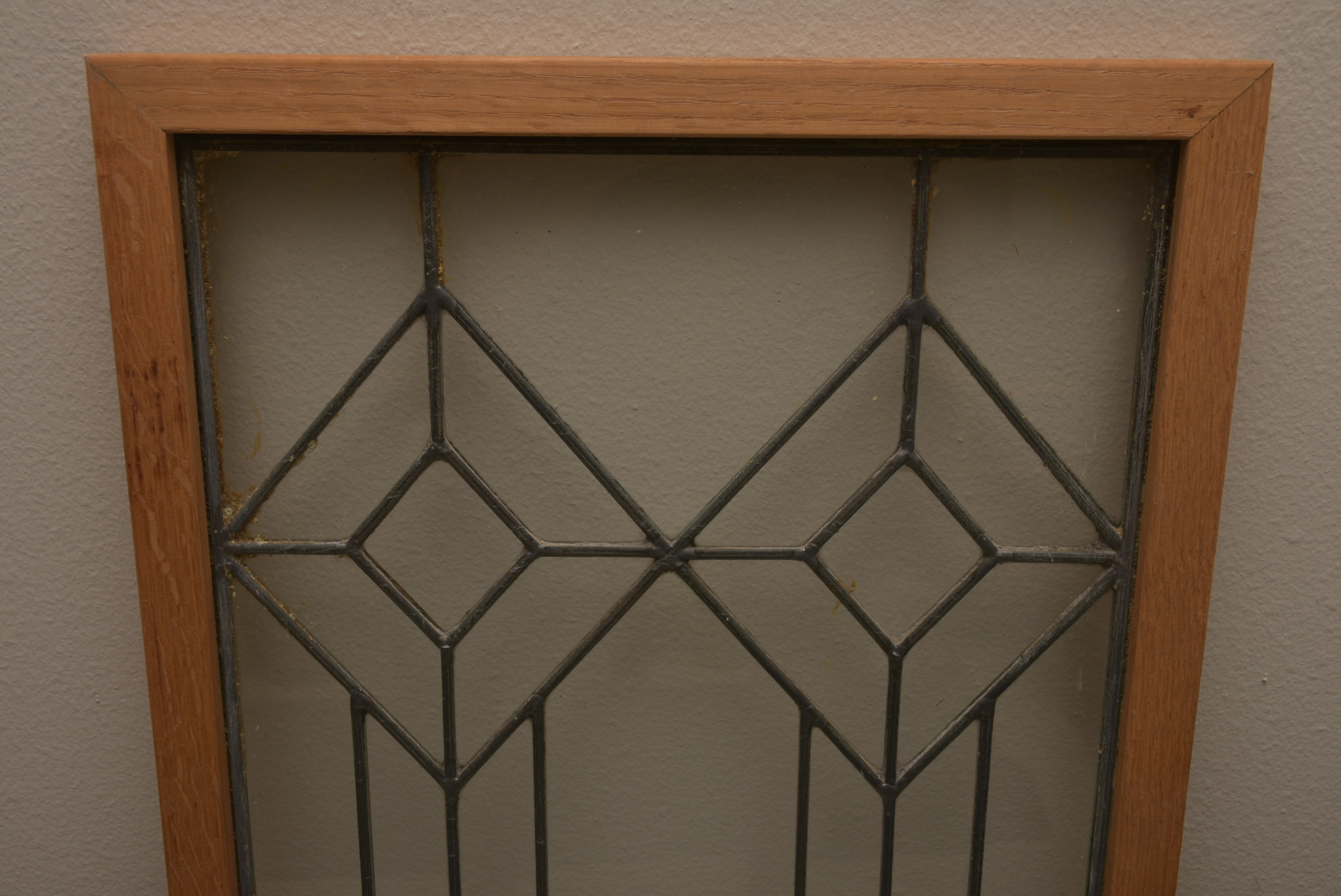 Clear Leaded Glass Window EBTH