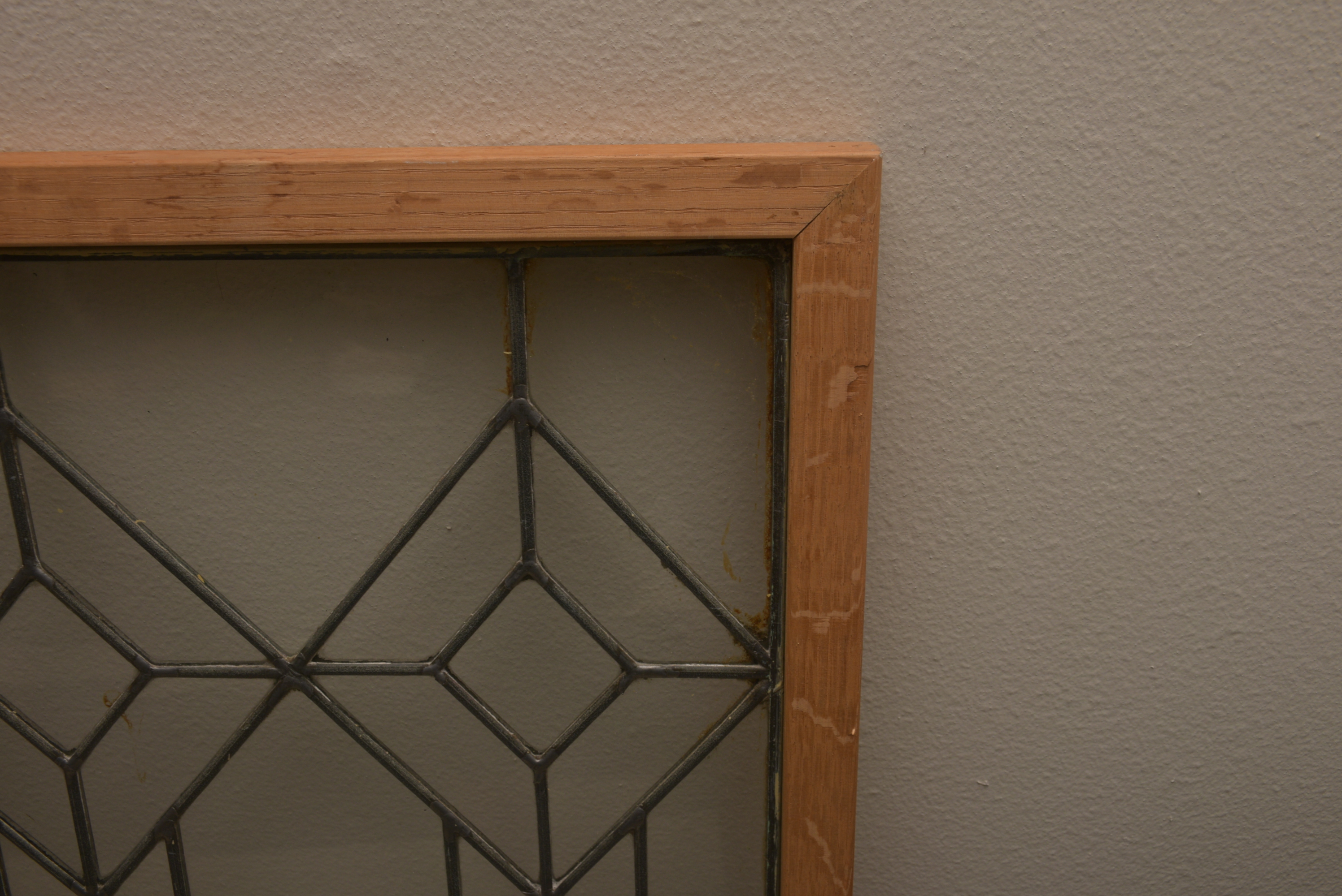 Clear Leaded Glass Window EBTH