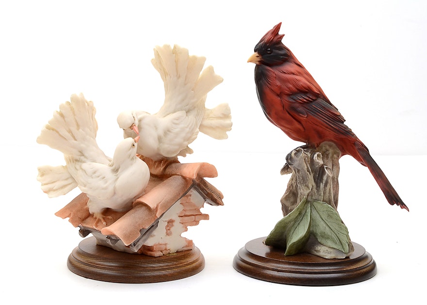 Two Giuseppe Armani Capodimonte Bird Figurines | EBTH