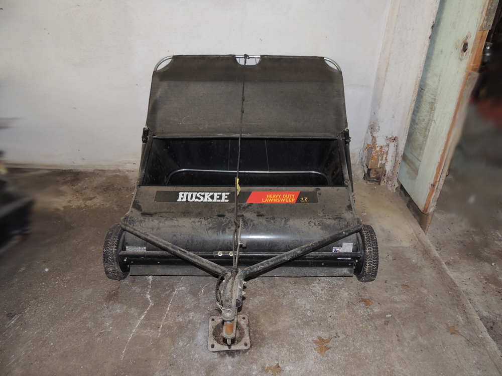 Huskee Pull Behind Lawn Sweeper EBTH