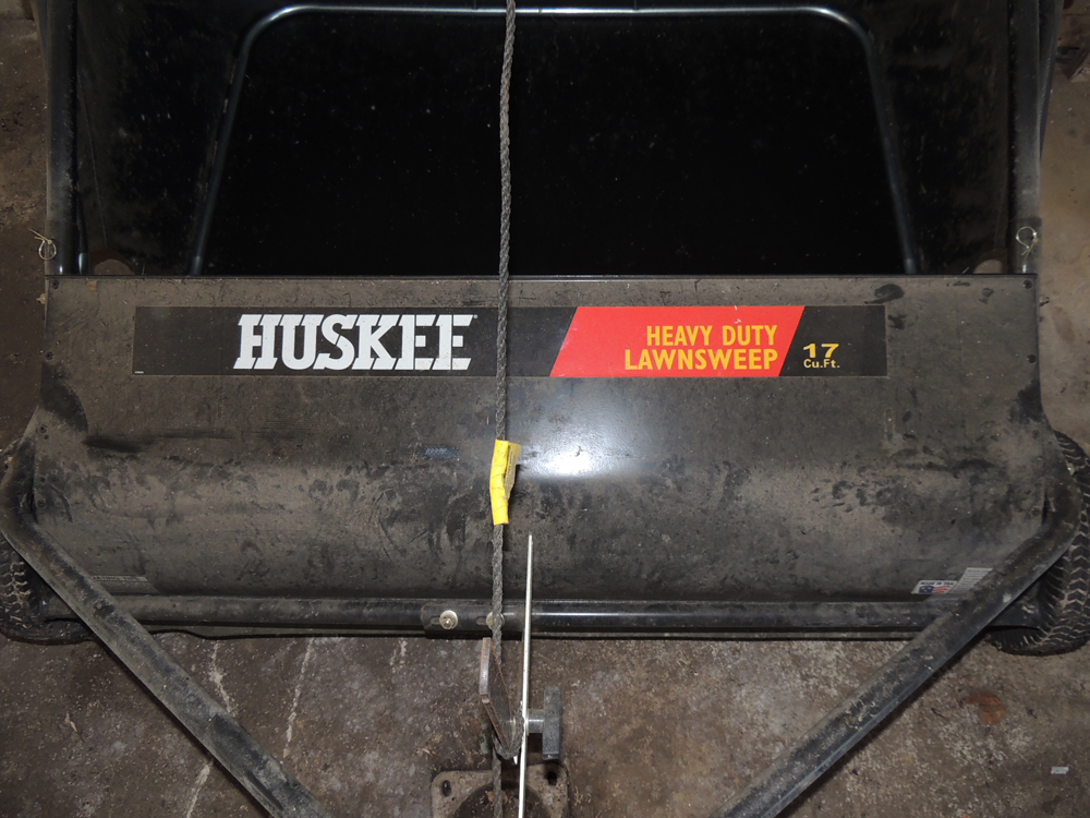 Huskee Pull Behind Lawn Sweeper EBTH