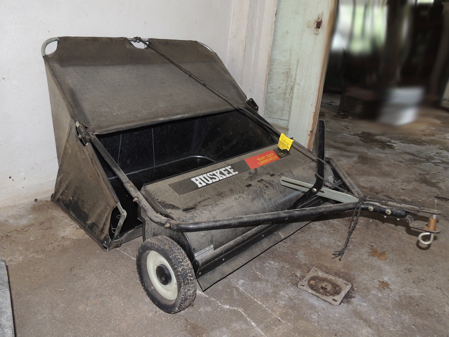 Huskee Pull Behind Lawn Sweeper EBTH