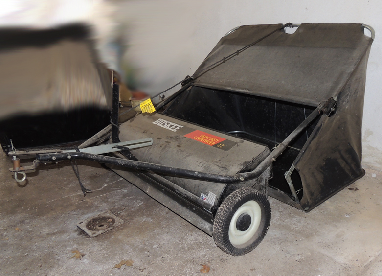 Huskee Pull Behind Lawn Sweeper EBTH