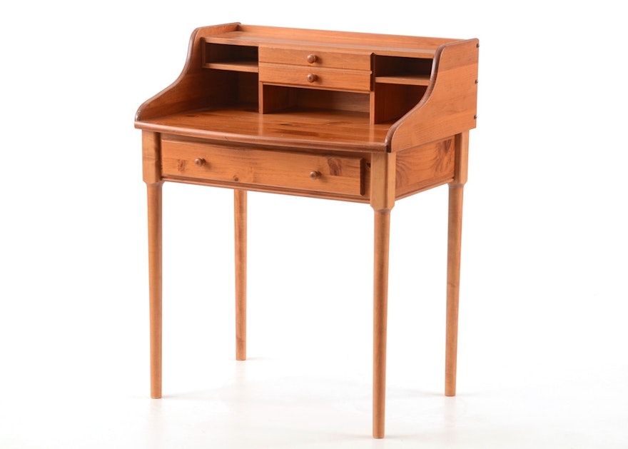 Yield House Pine Writing Desk Ebth