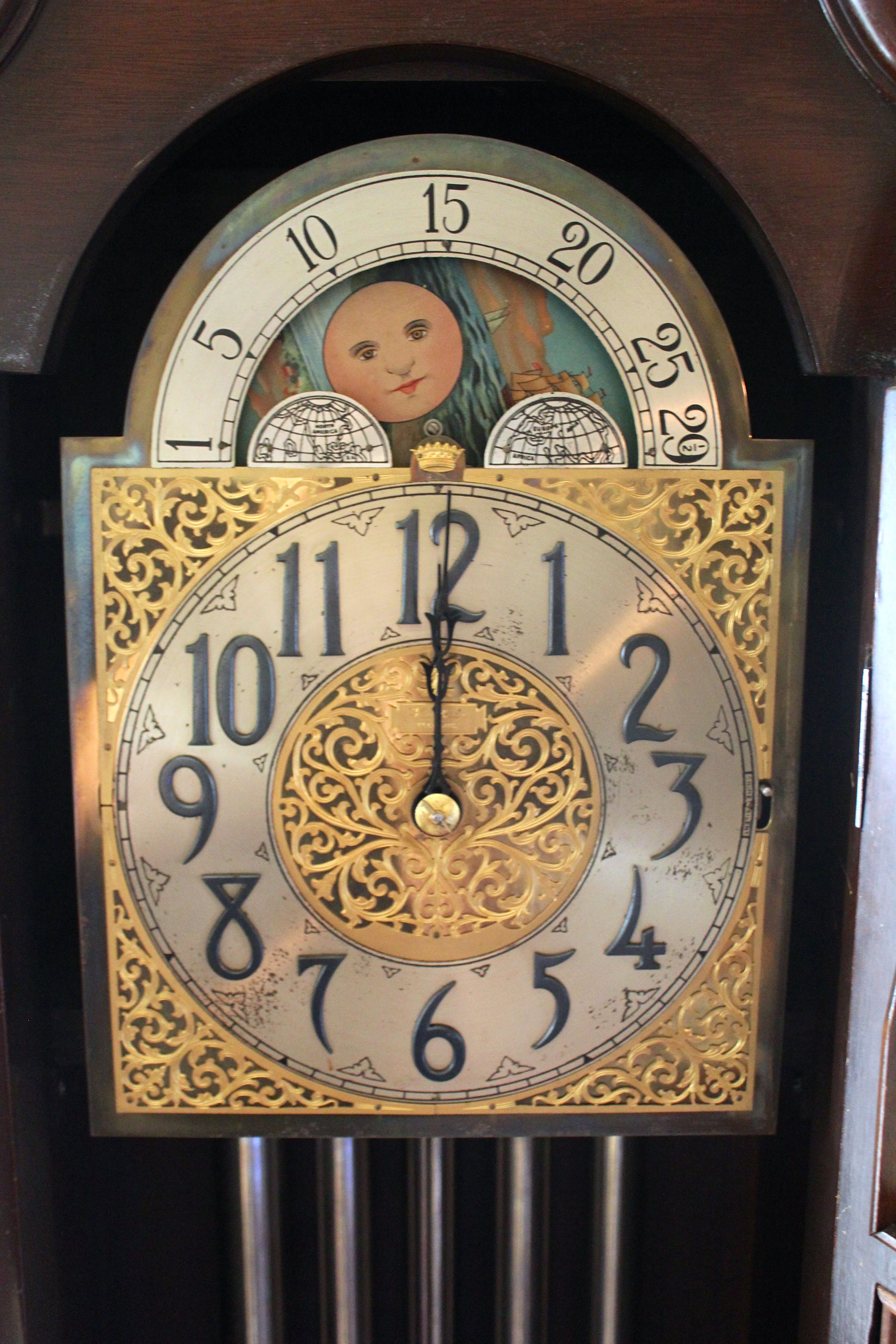 Antique Herschede Grandfather Clock EBTH