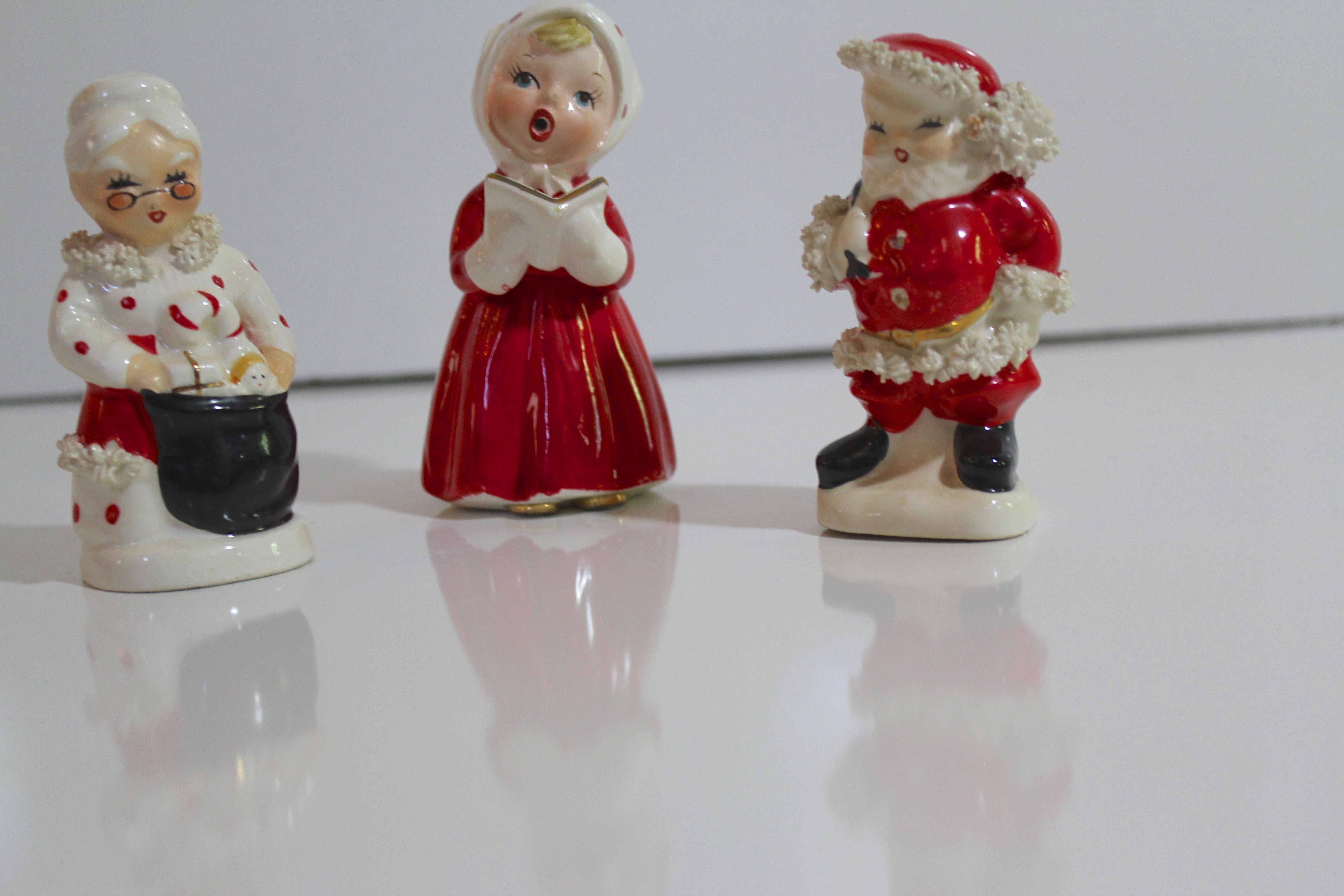 Vintage Christmas Porcelain Figurines EBTH