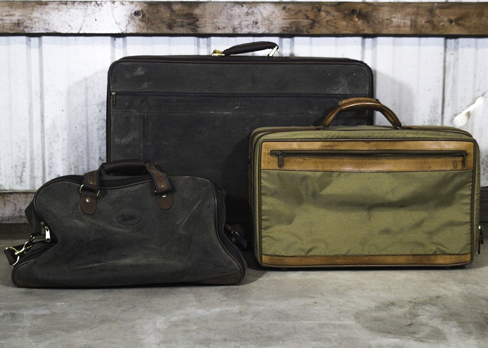 Vintage Luggage by John Weitz and 