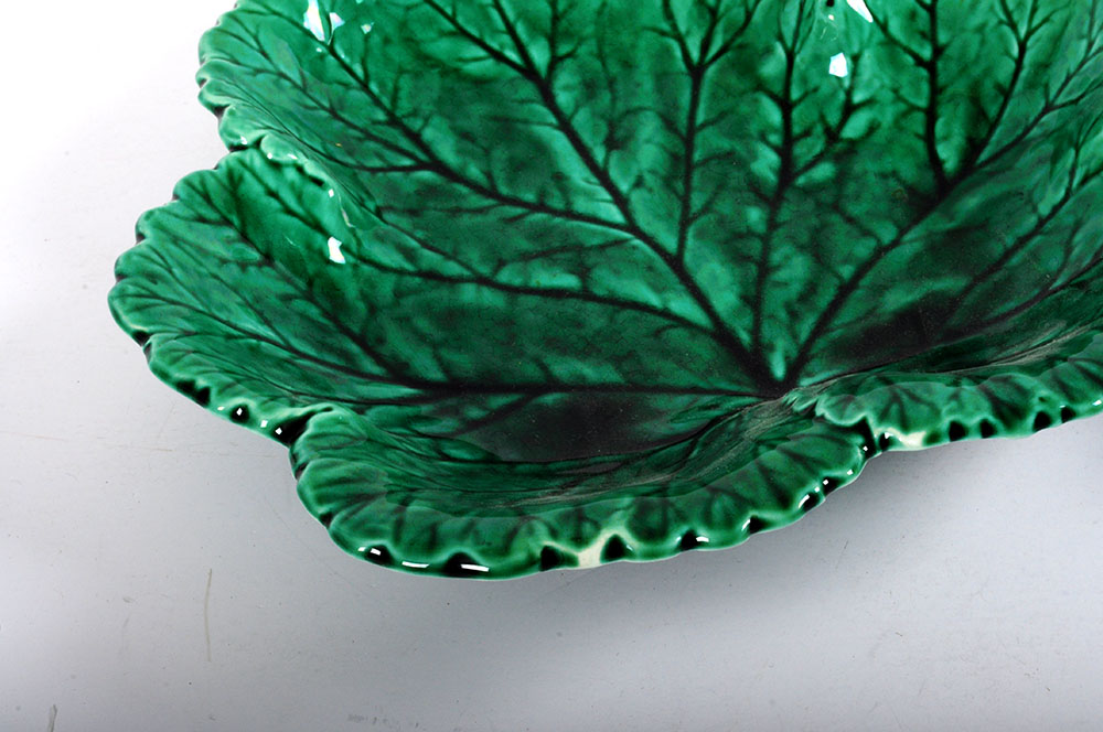 Wedgwood Lettuce Leaf Plates EBTH