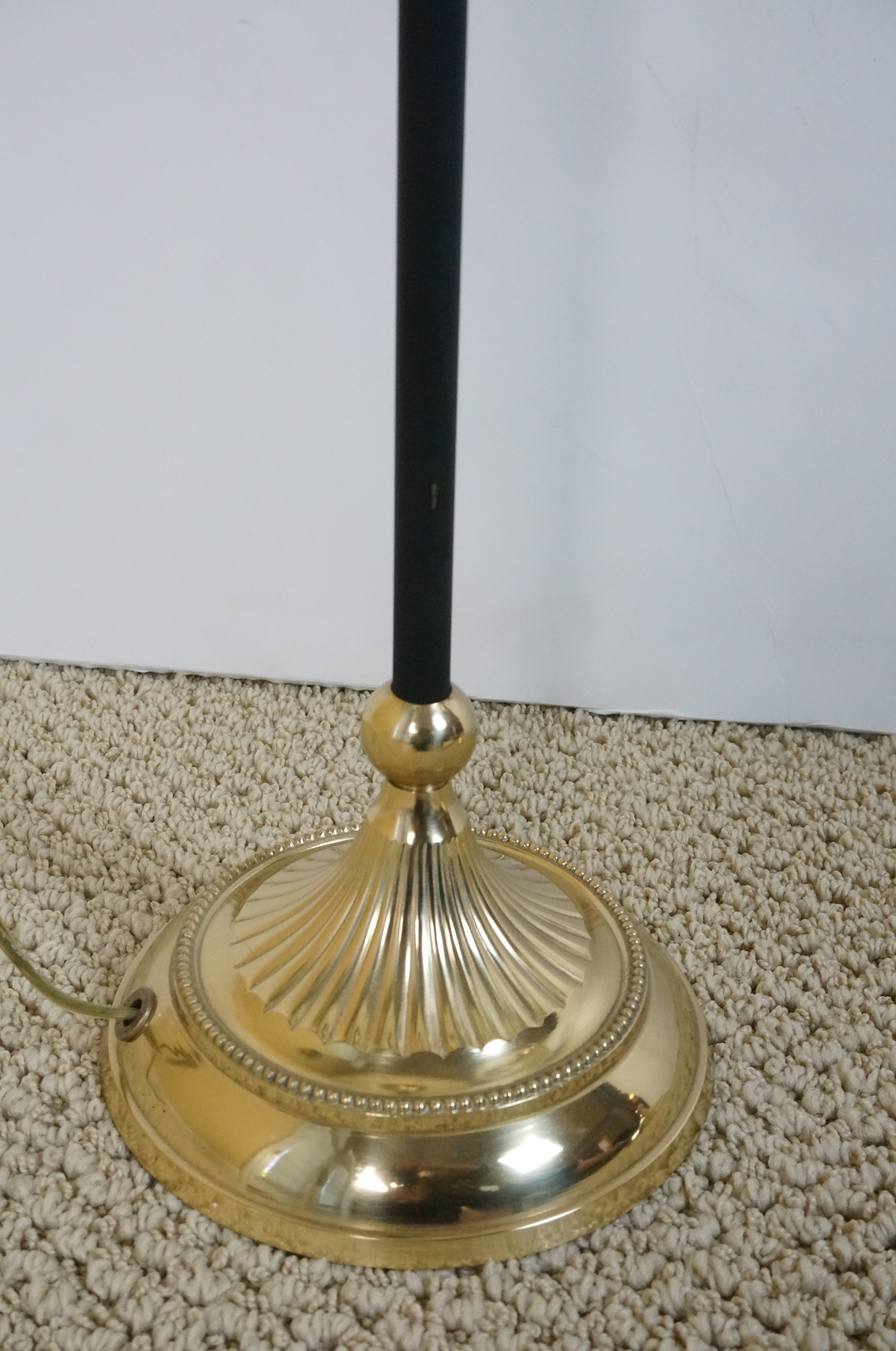 Pair of Candlestick Buffet Lamps with White Shades EBTH