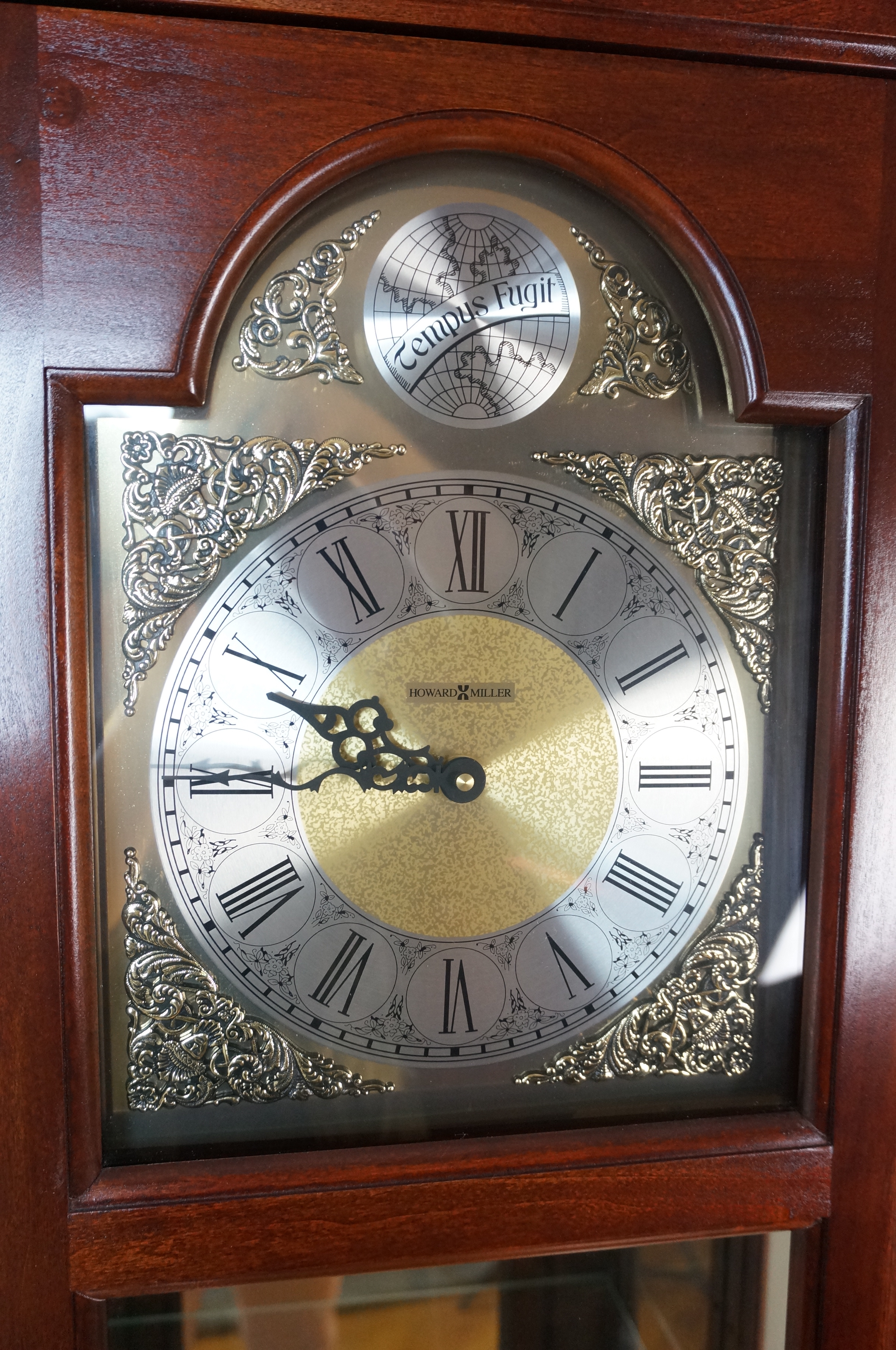 Howard Miller Tempus Fugit Curio Grandfathers Clock EBTH