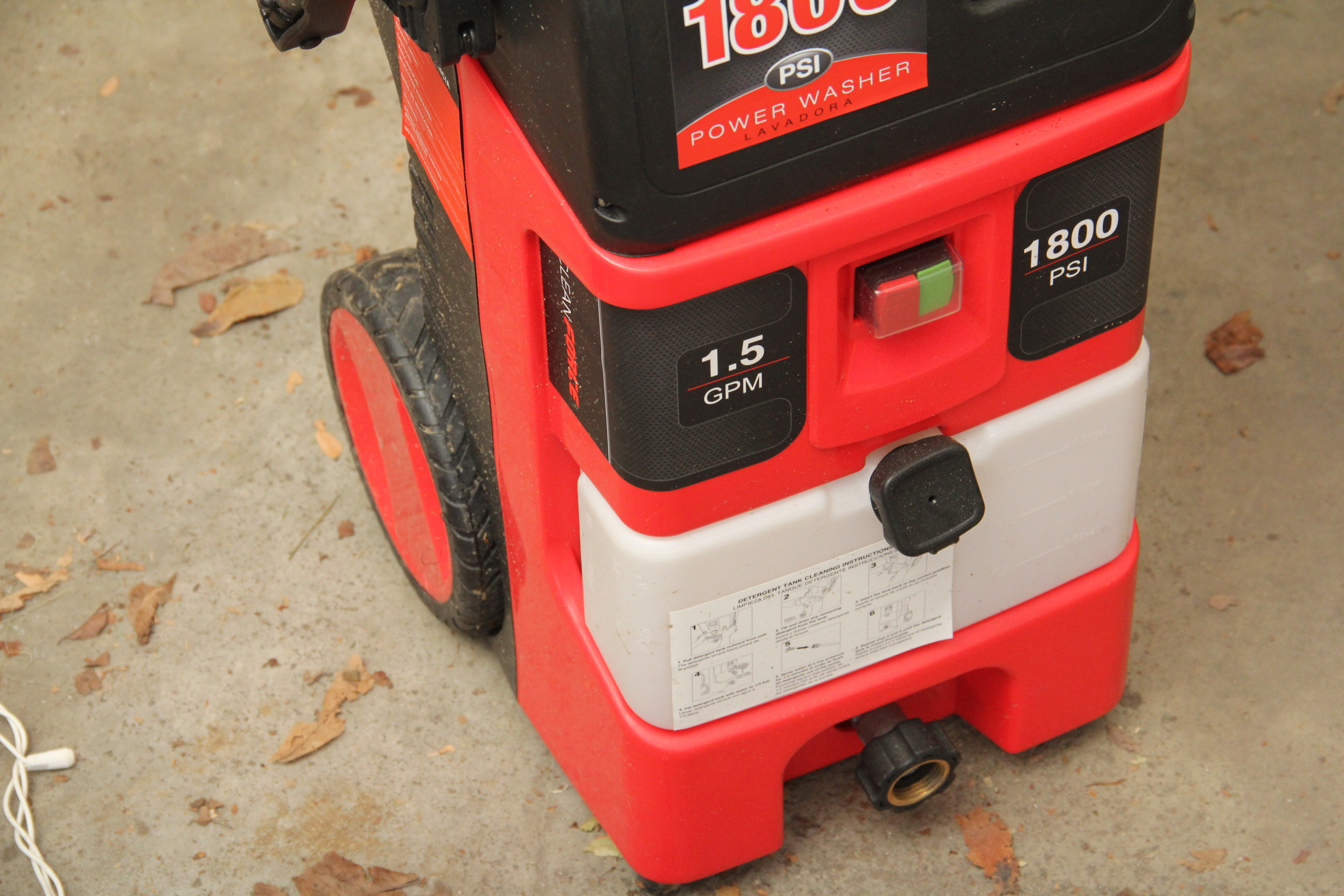 Clean Force Power Washer EBTH