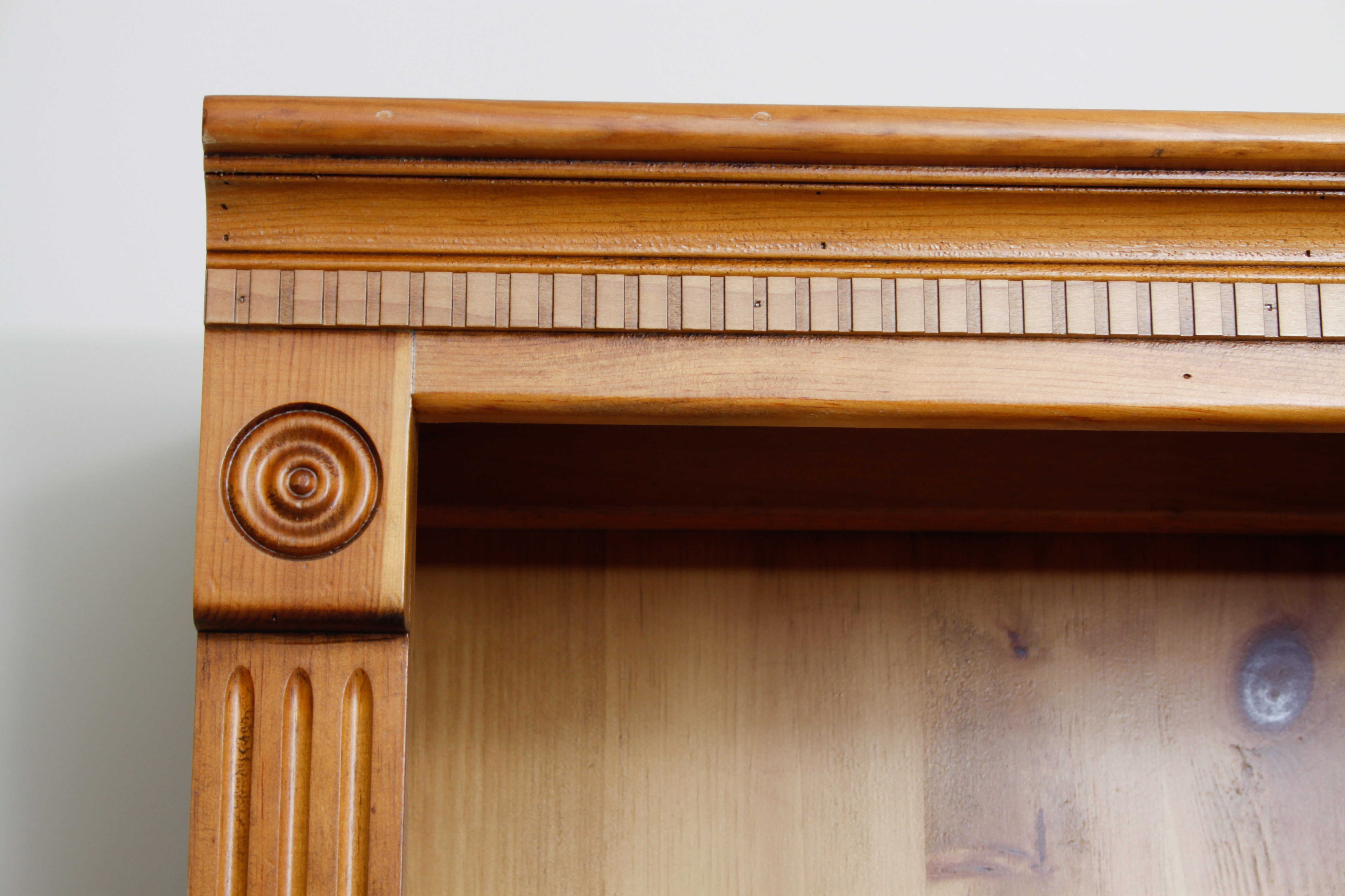 Knotty Pine Bookcase EBTH