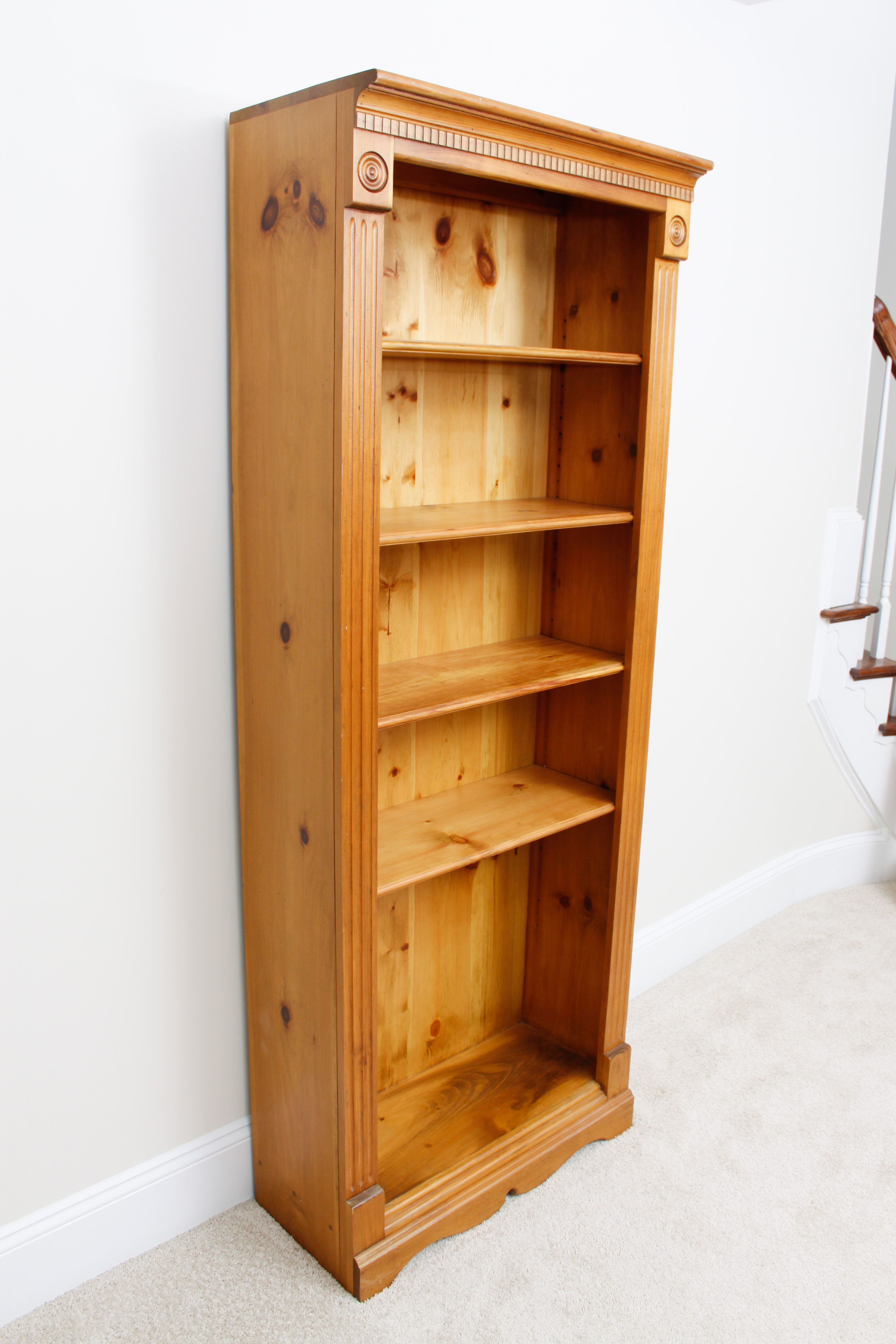 Knotty Pine Bookcase EBTH   FallsChurchDay3 517 