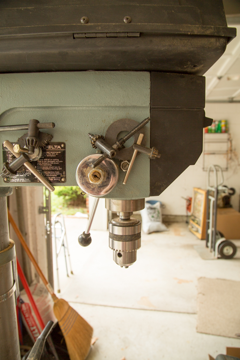 Delta Drill Press with Oscillating Spindle Sander Attachment EBTH