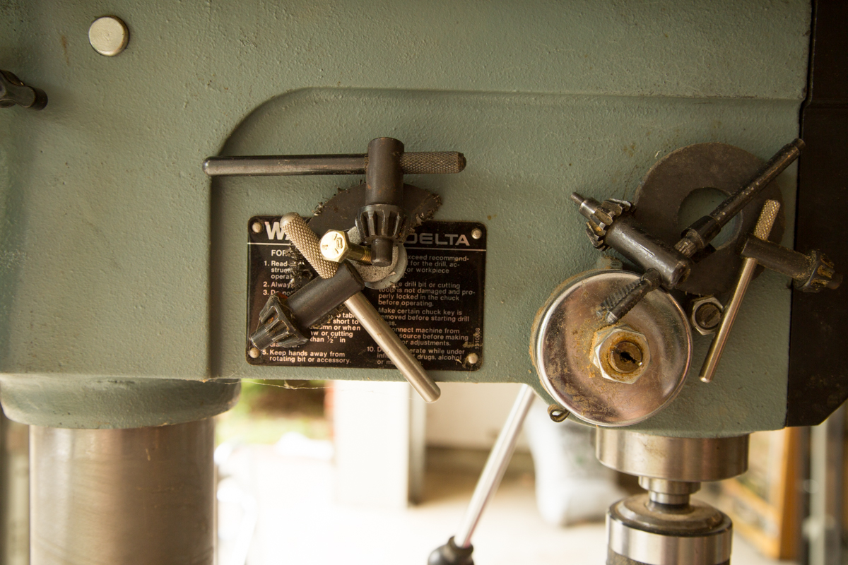 Delta Drill Press with Oscillating Spindle Sander Attachment EBTH