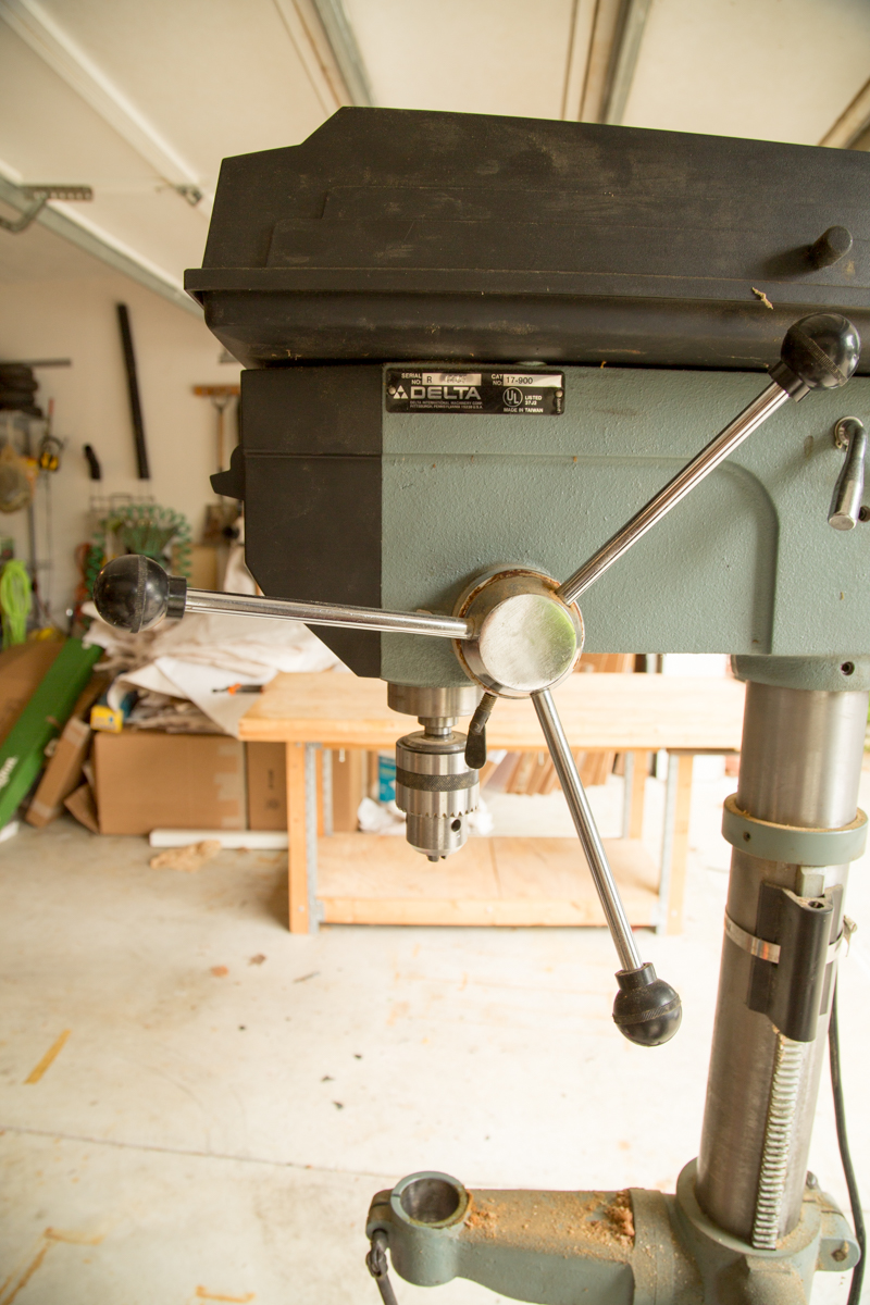 Delta Drill Press with Oscillating Spindle Sander Attachment EBTH