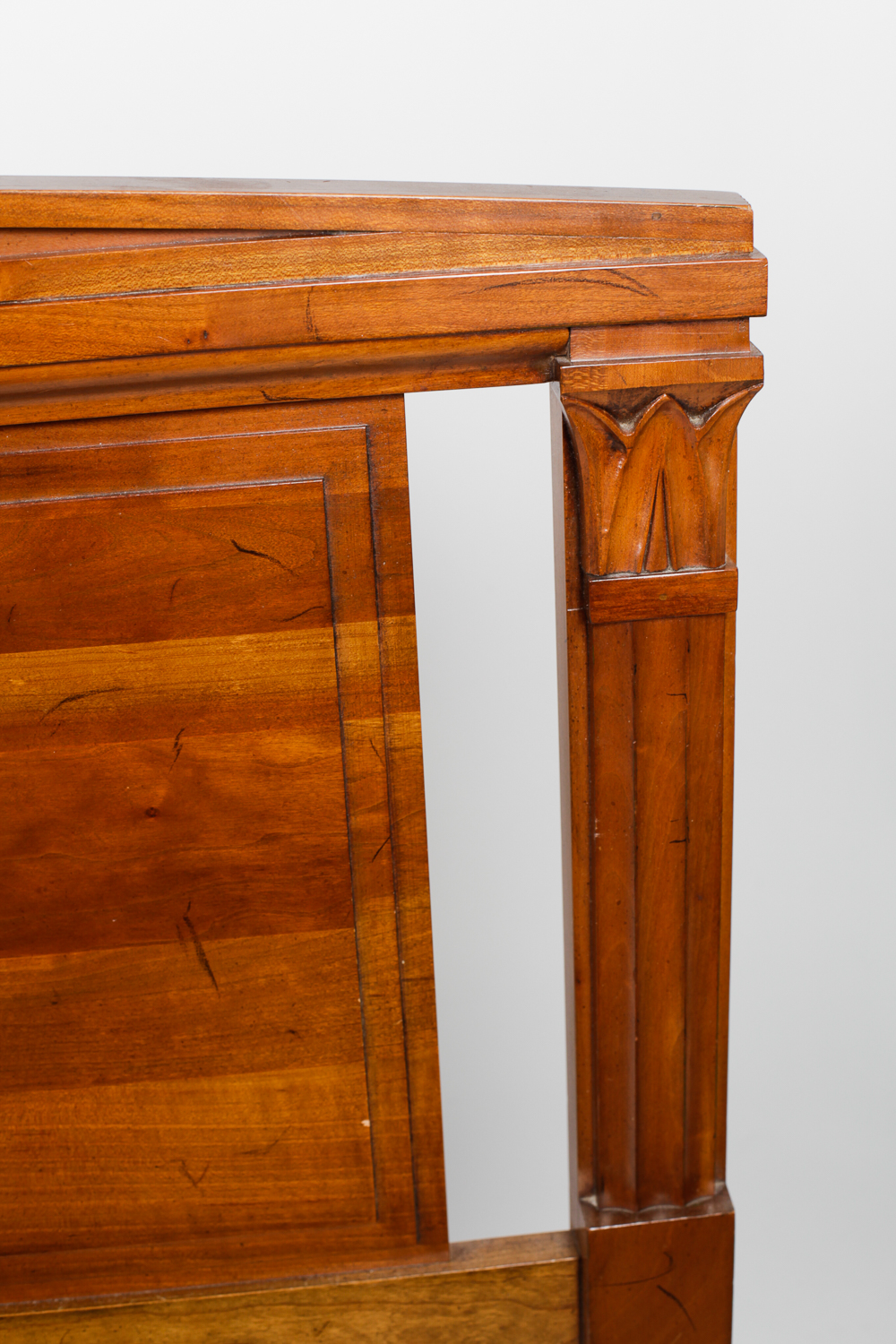 Davis Cabinet Company King Size Cherry Headboard and Bed ...