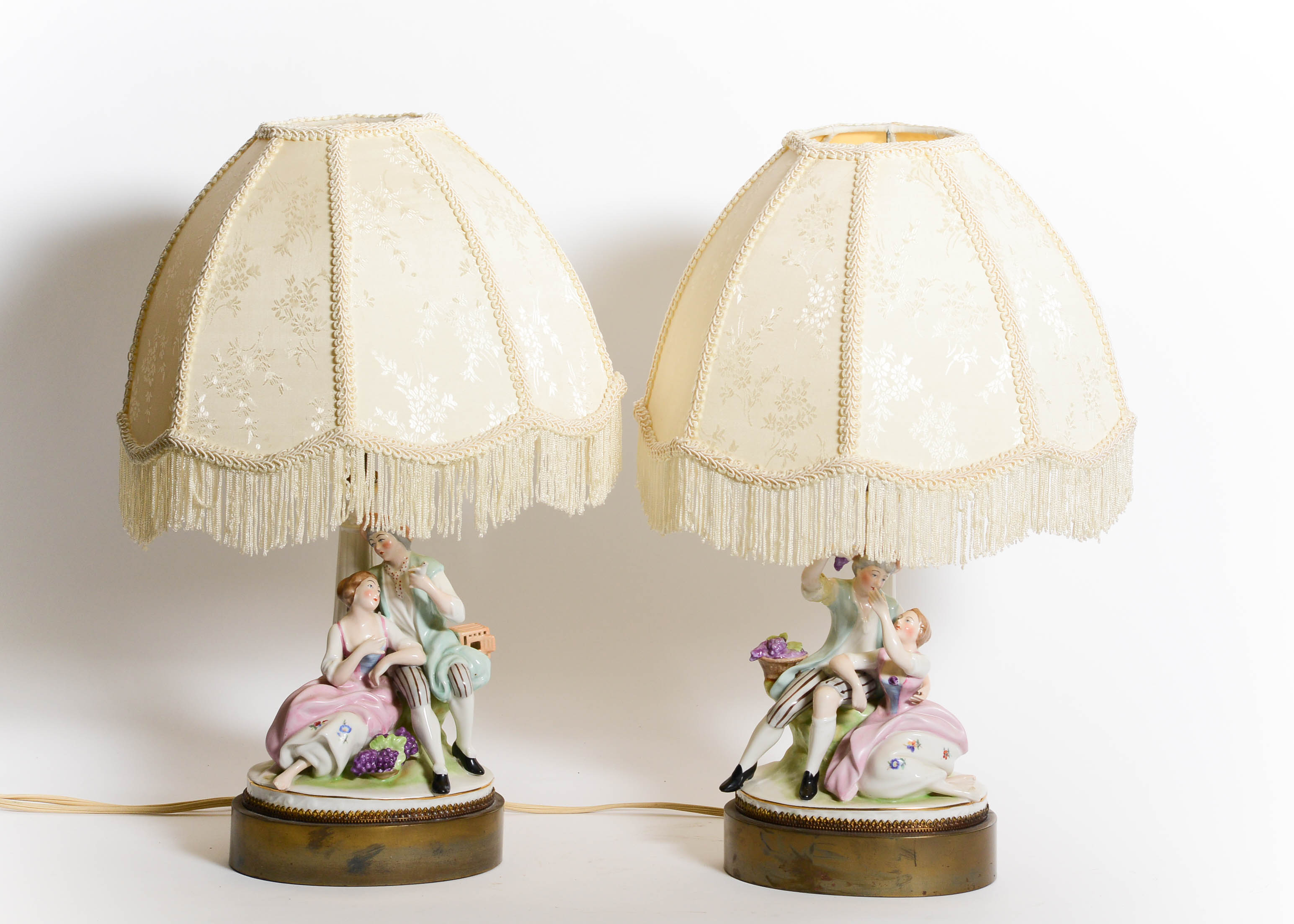 Pair of Vintage Figural Table Lamps EBTH