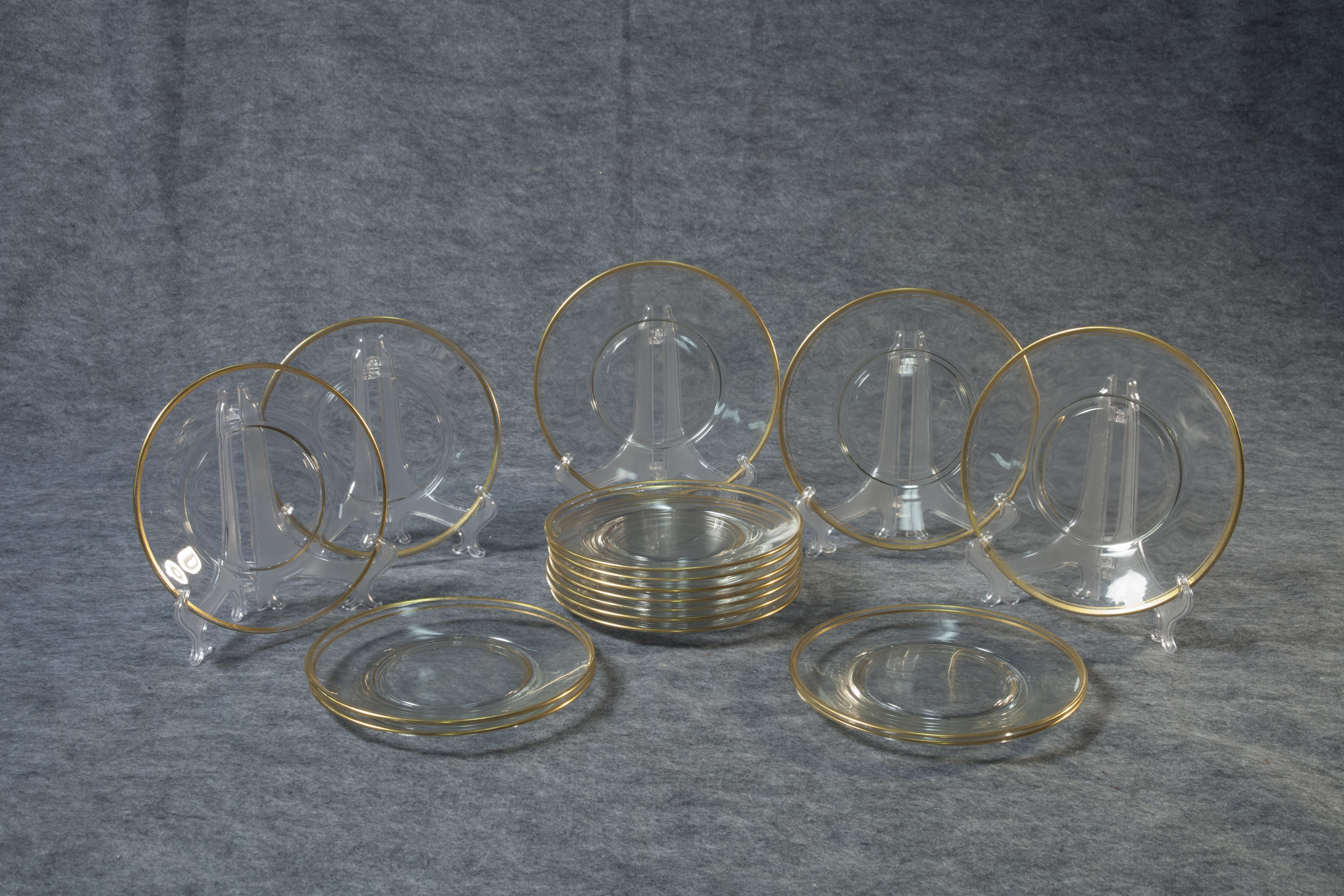 Fostoria Crystal Plates EBTH