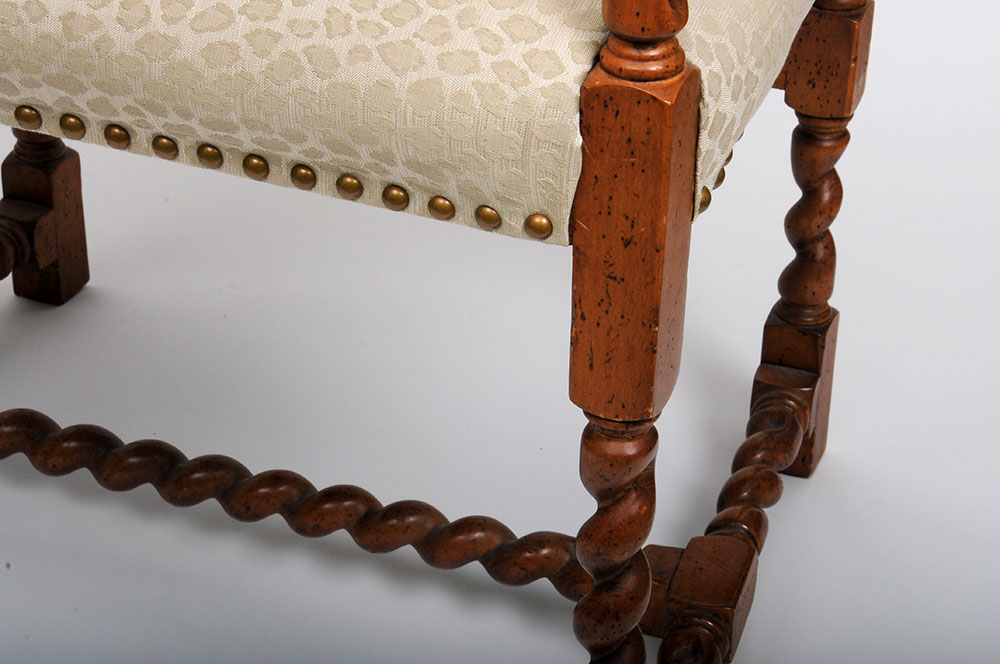 Baker Furniture Beechwood Armchair EBTH