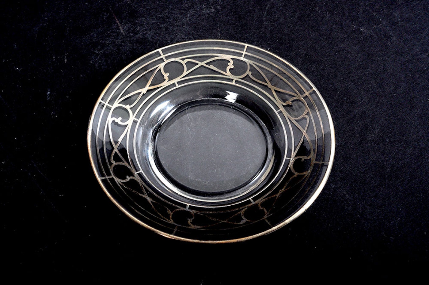 Vintage Silver Overlay Glassware Ebth