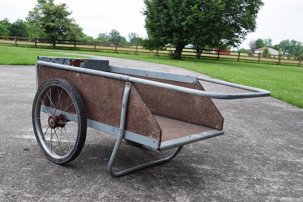 Wooden "Garden Way" Utility Cart EBTH