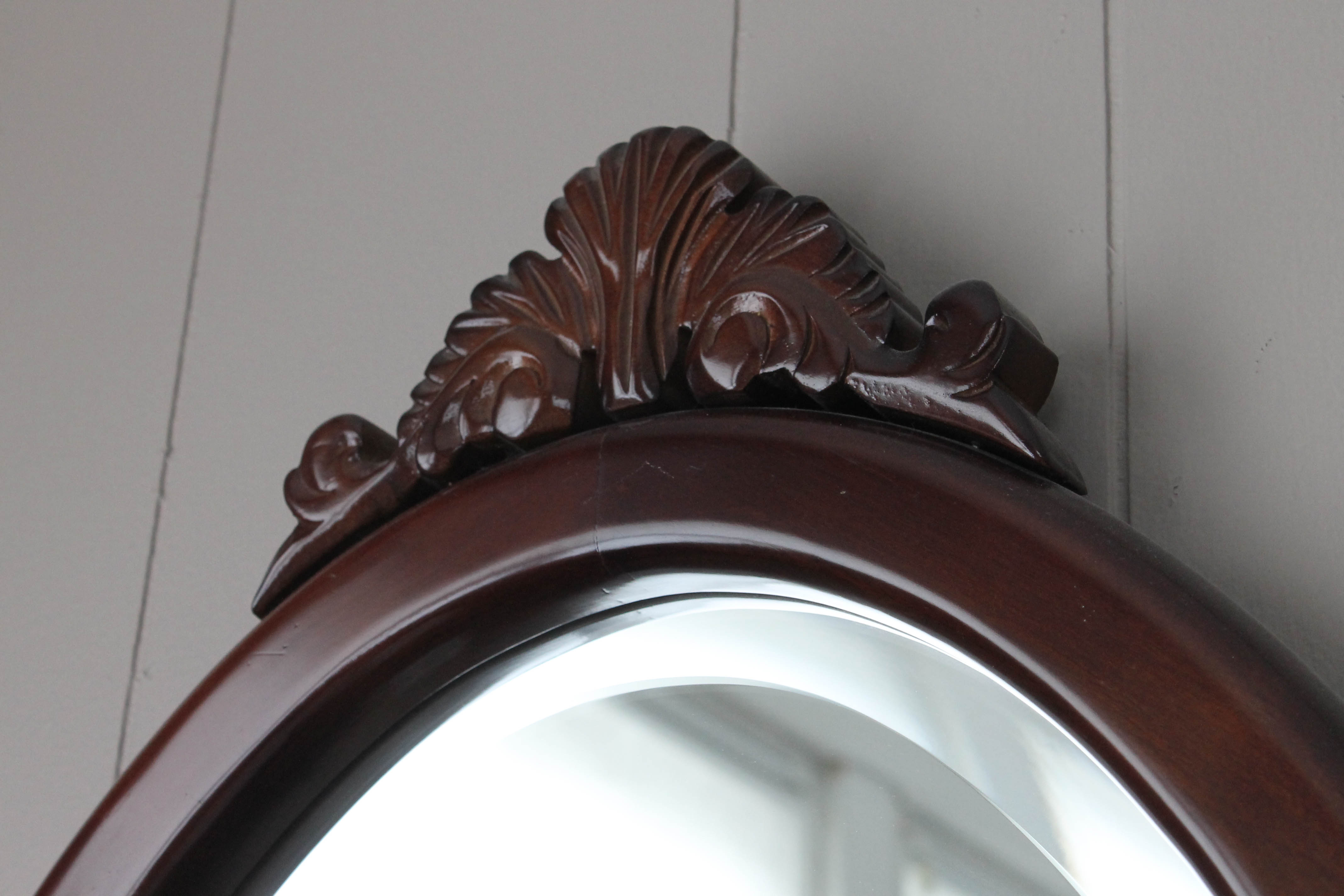 The Bombay Company Cherry Oval Wall Mirror EBTH