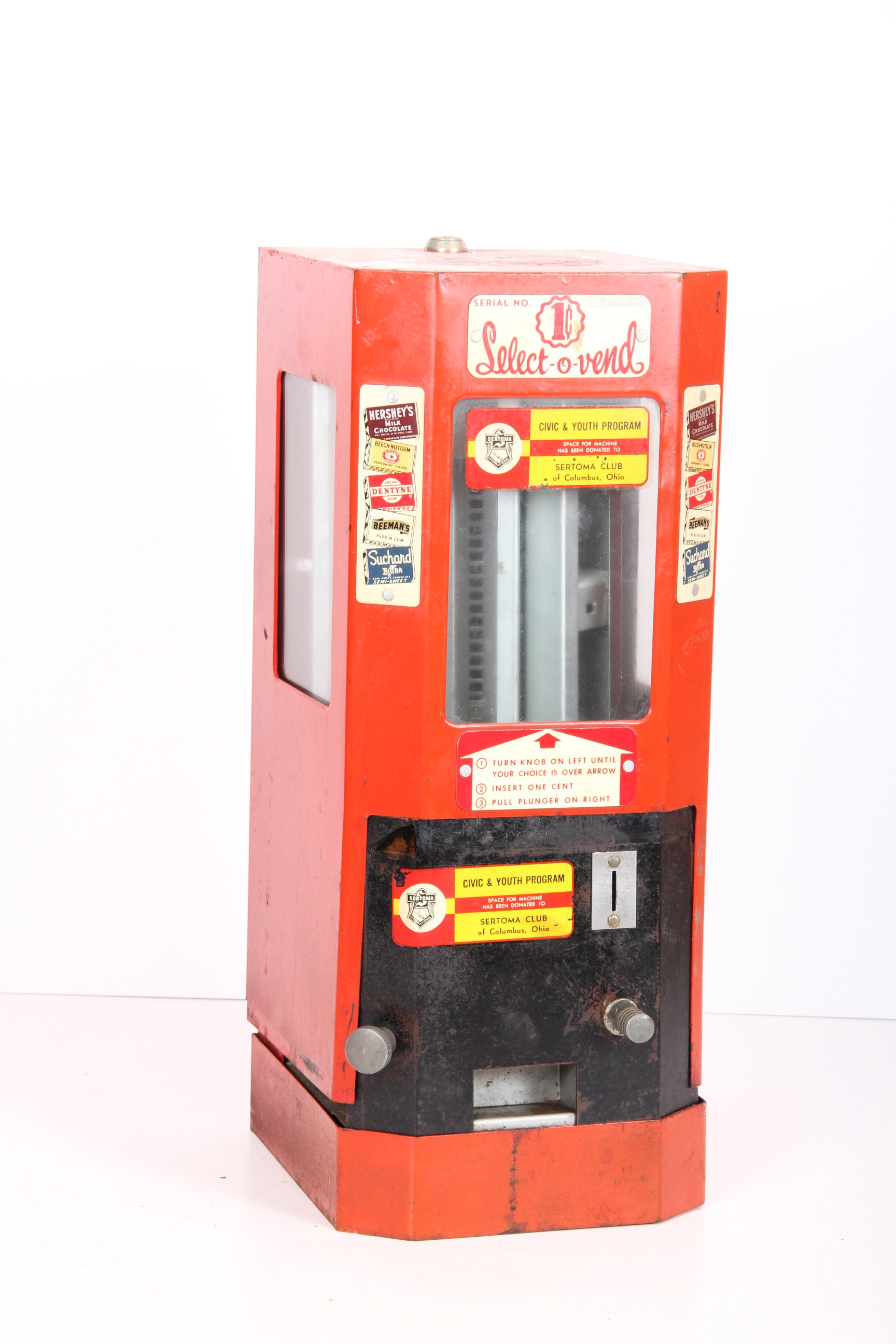 SelectOVend Vintage Candy Dispenser EBTH