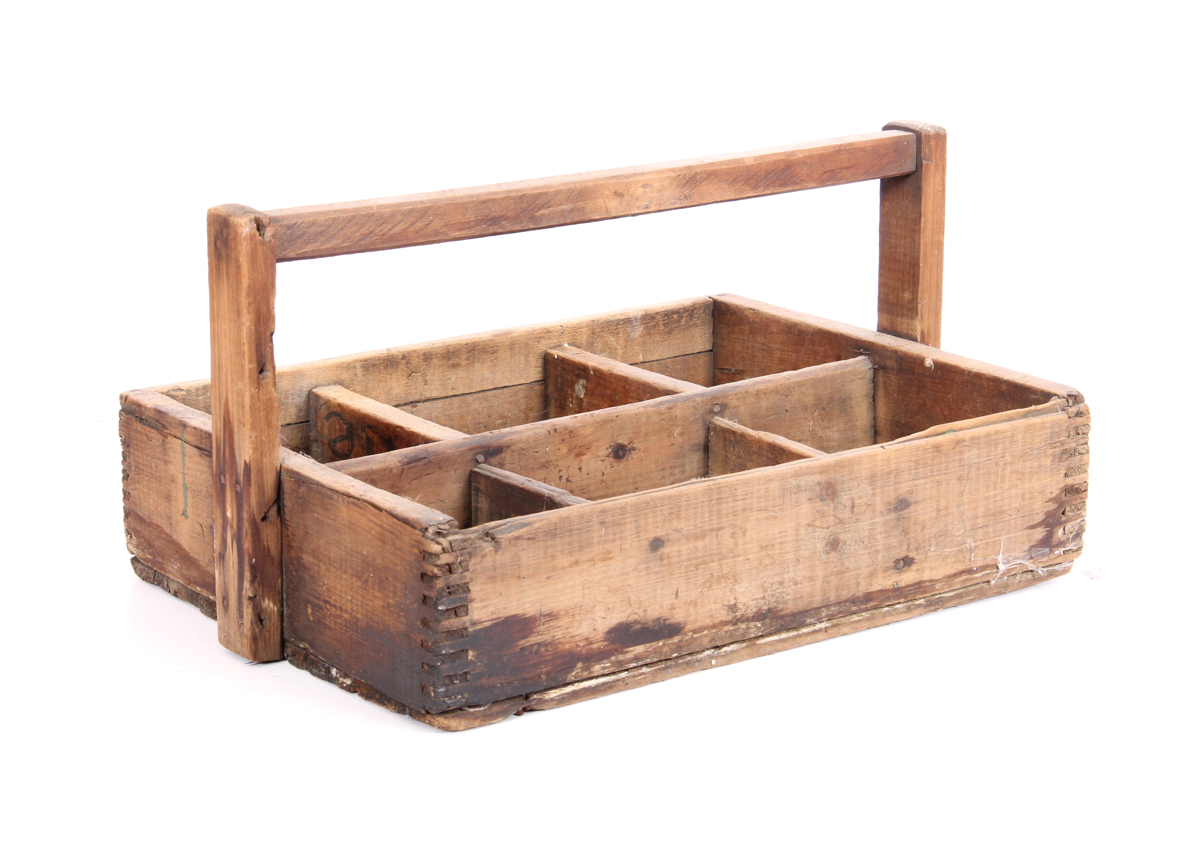 Antique Wooden Milk Carrier | EBTH
