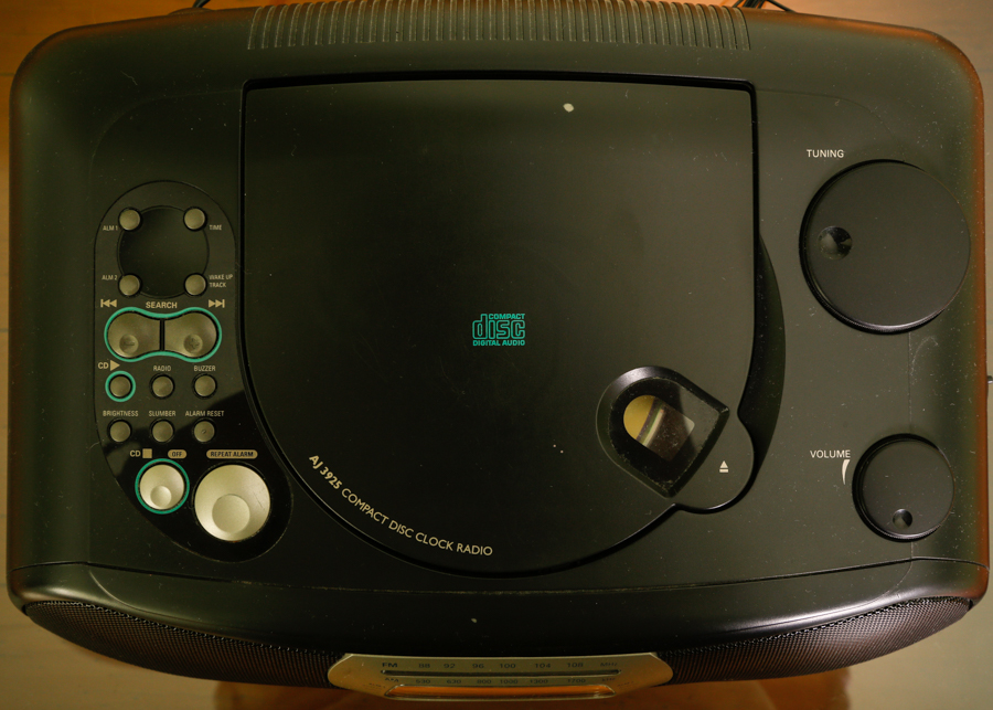 Philips Magnavox CD Radio Clock EBTH