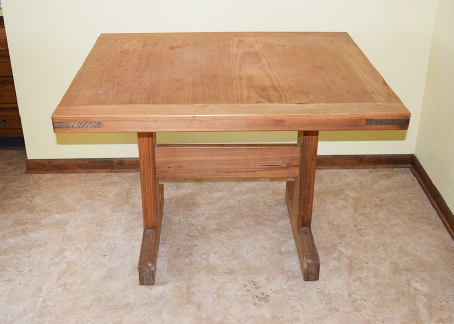 Solid Pine Table By This End Up Furniture Ebth