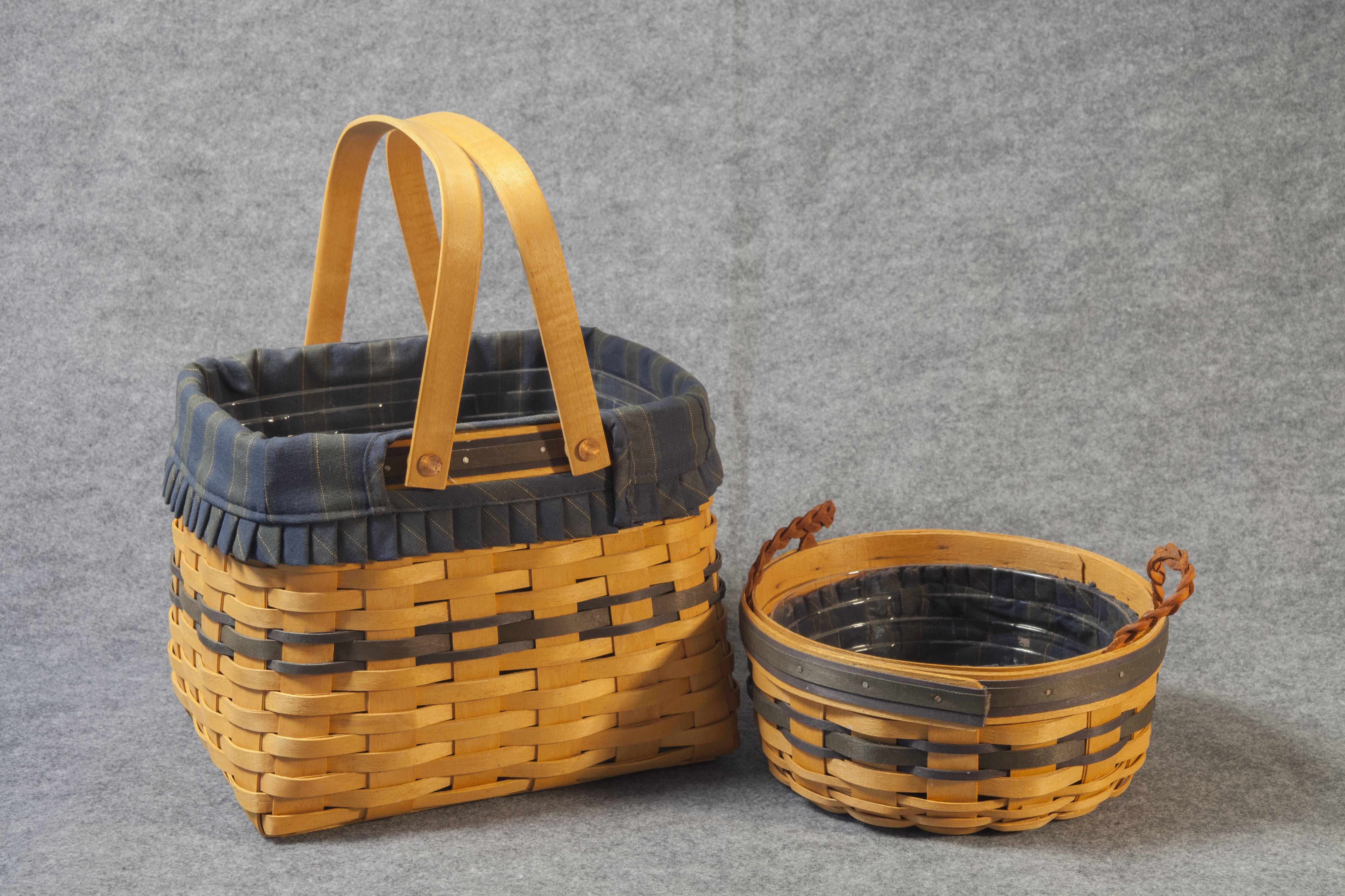 Longaberger Collector's Club and JW Miniature Collection Baskets EBTH