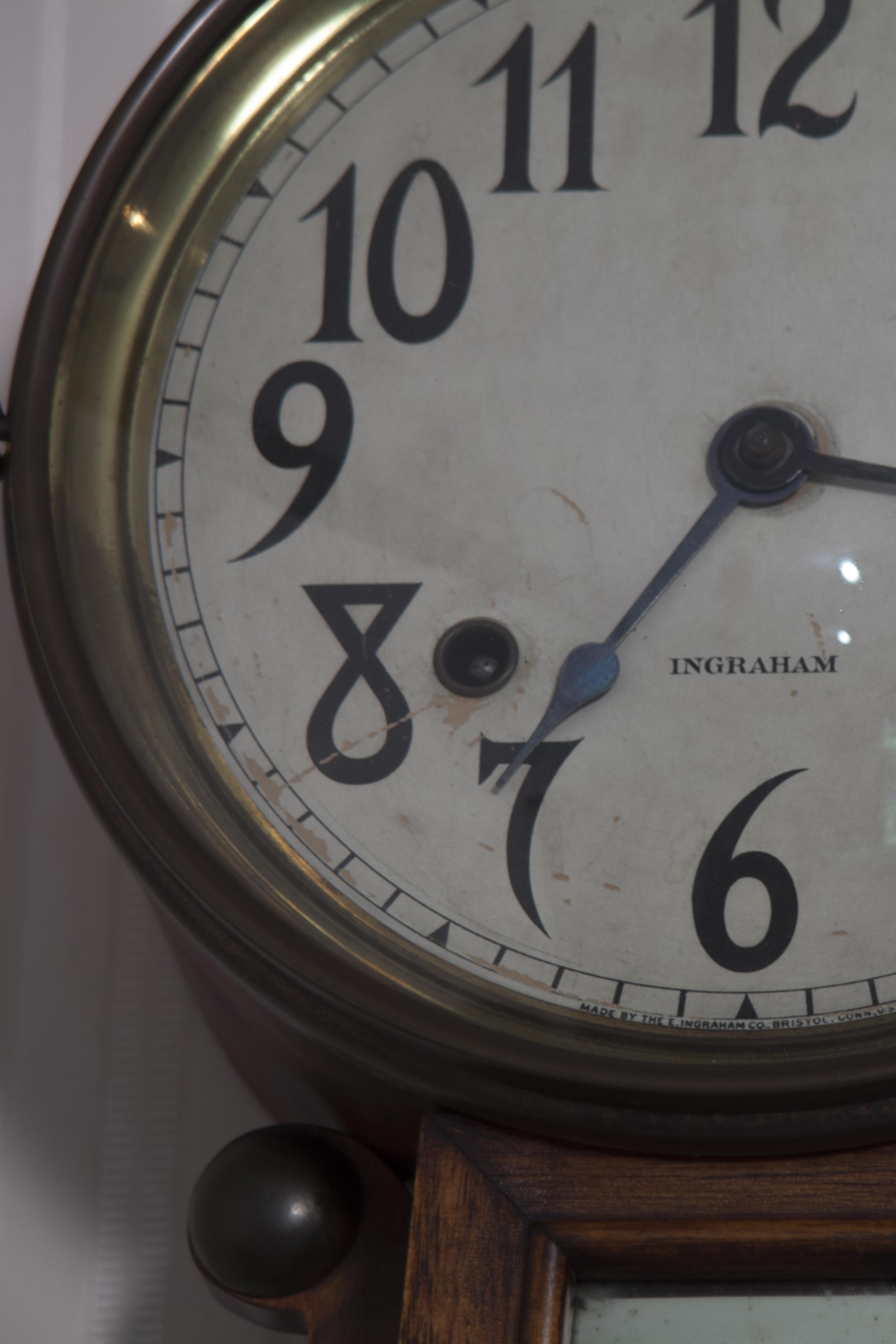 Vintage Ingraham Banjo Wall Clock EBTH