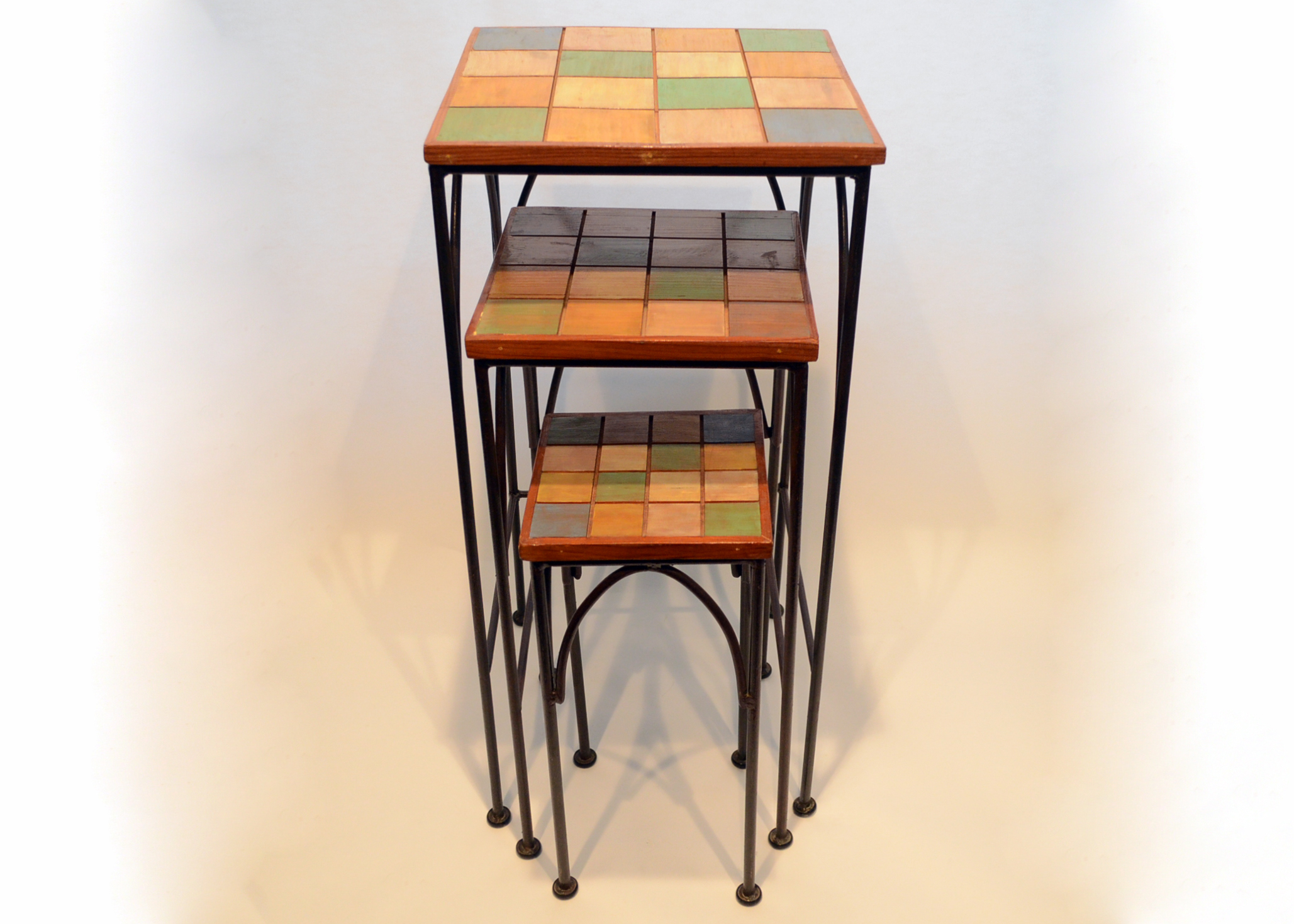 Tile Top Nesting Tables EBTH